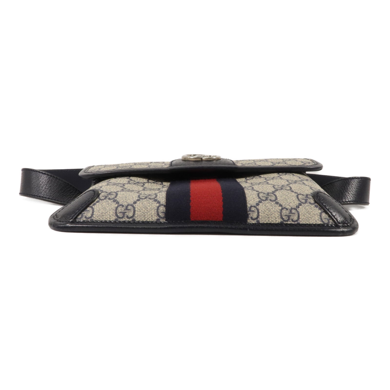 GUCCI 塗層帆布GG Supreme Ophidia Belt腰包