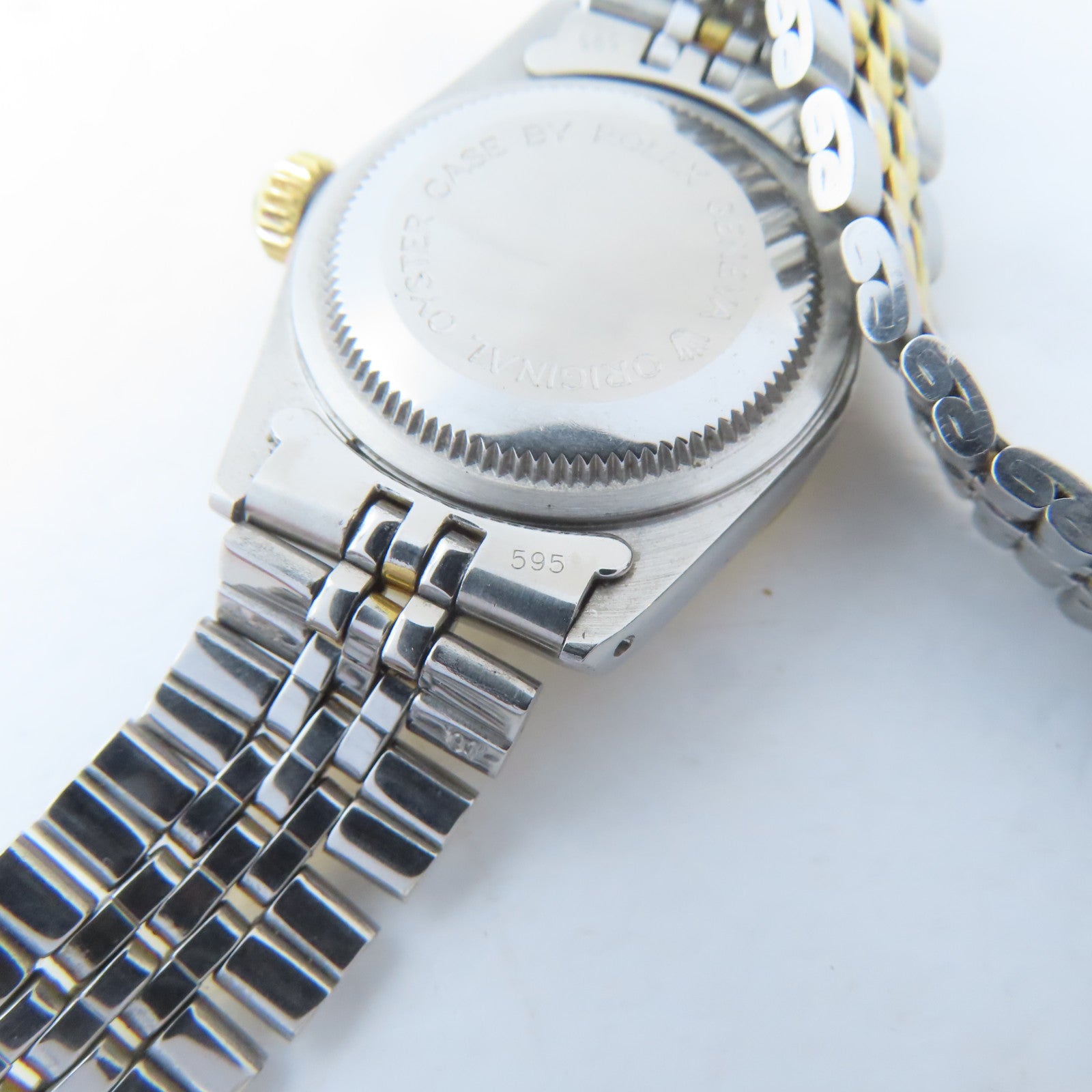 TUDOR Princess Oysterdate18K黃金/不鏽鋼手錶自動機芯白色#17cm