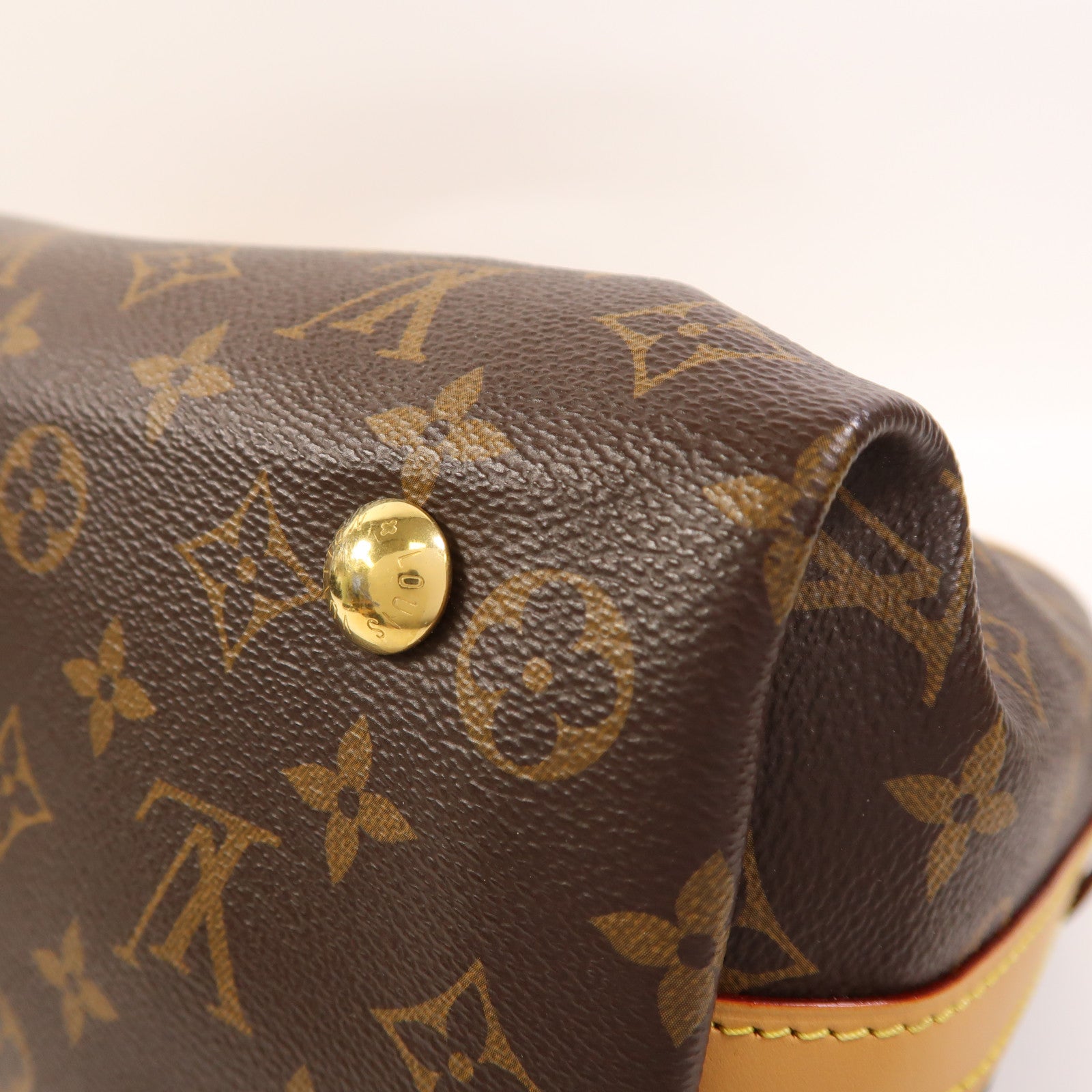 LOUIS VUITTON Monogram CarryAll PM金扣肩背袋