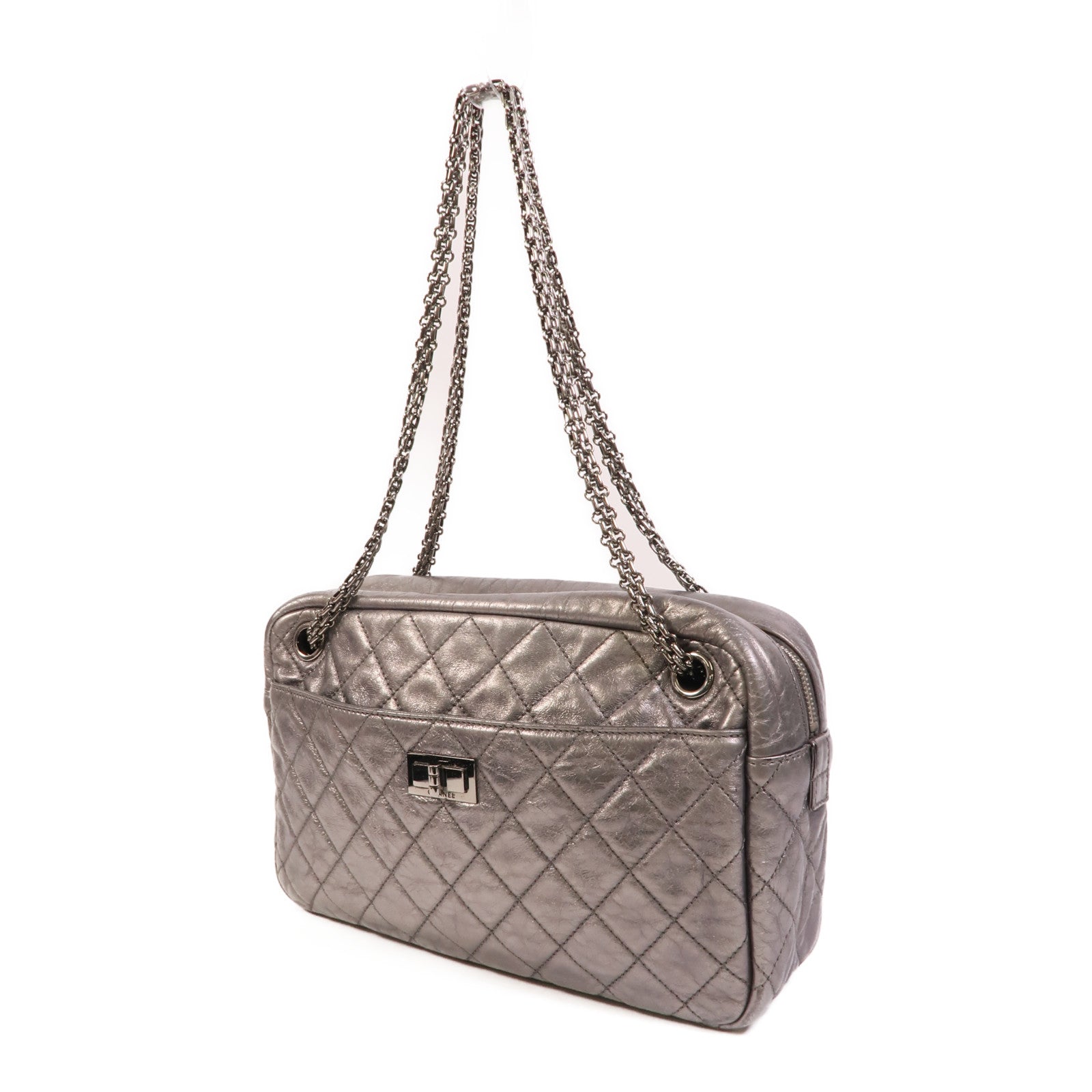 CHANEL 牛皮皮革2.55 Chain Shoulder肩背袋