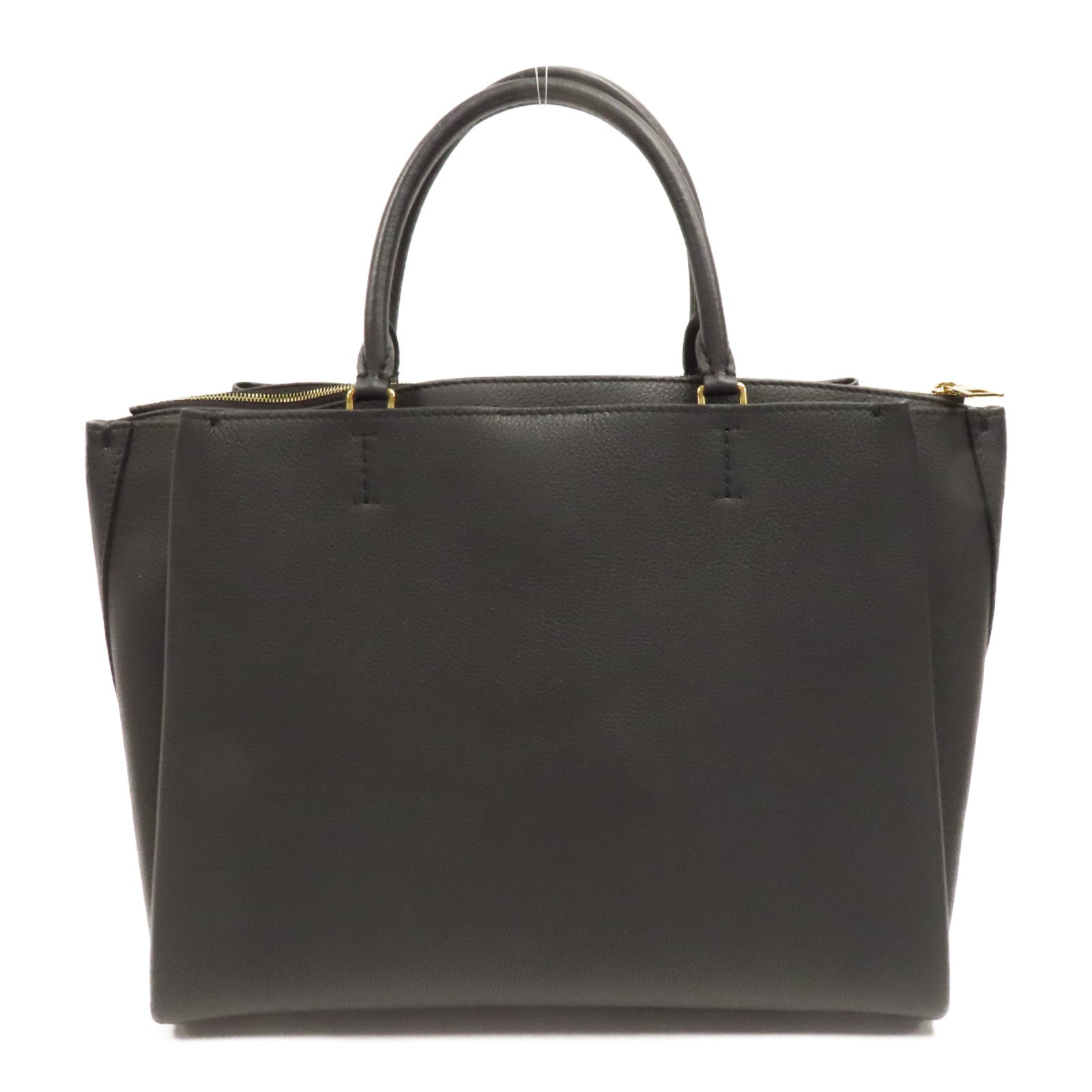 LOUIS VUITTON 牛皮皮革Lockme Tote PM金扣手挽肩背兩用袋黑色