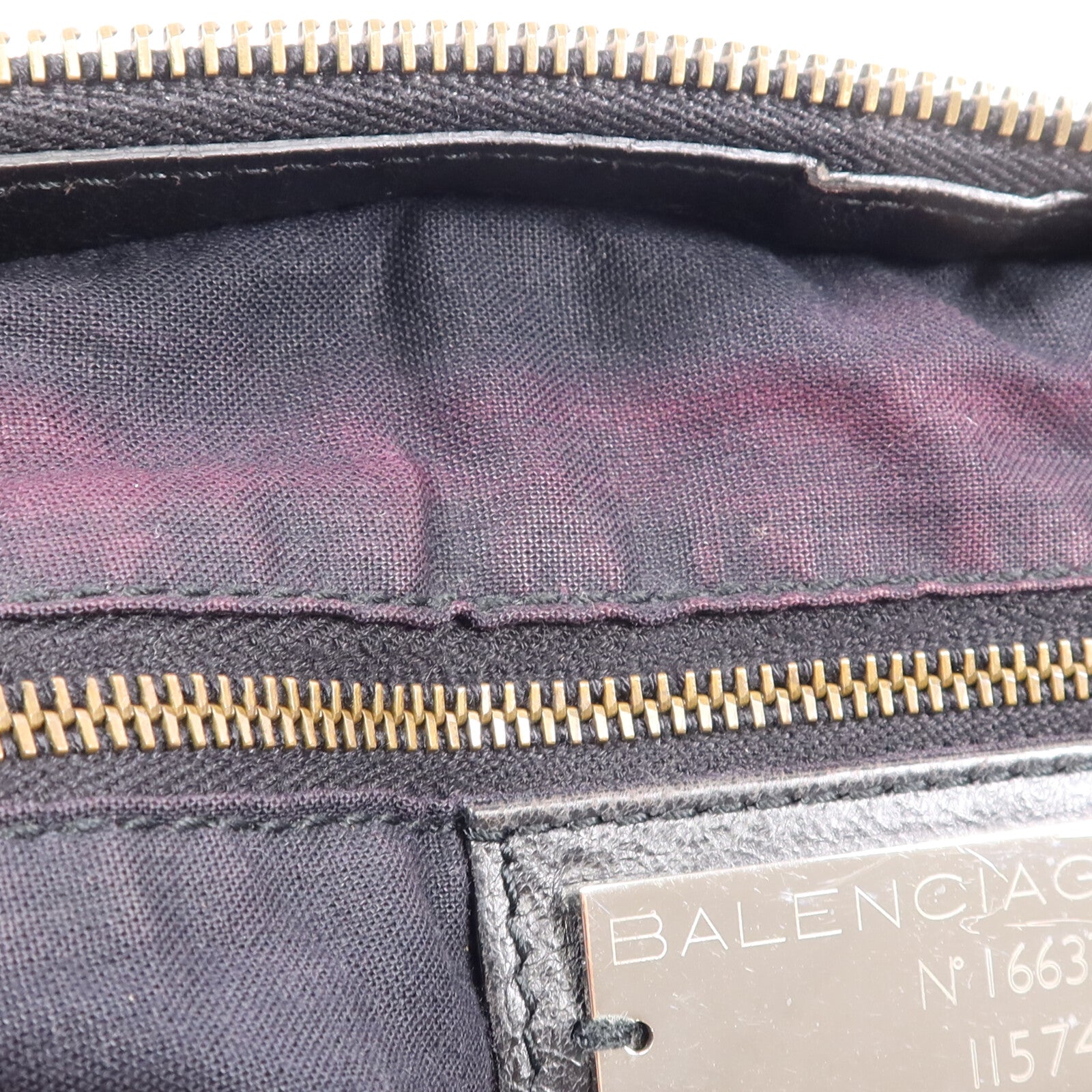 BALENCIAGA 羊皮皮革City金扣手挽肩背兩用袋