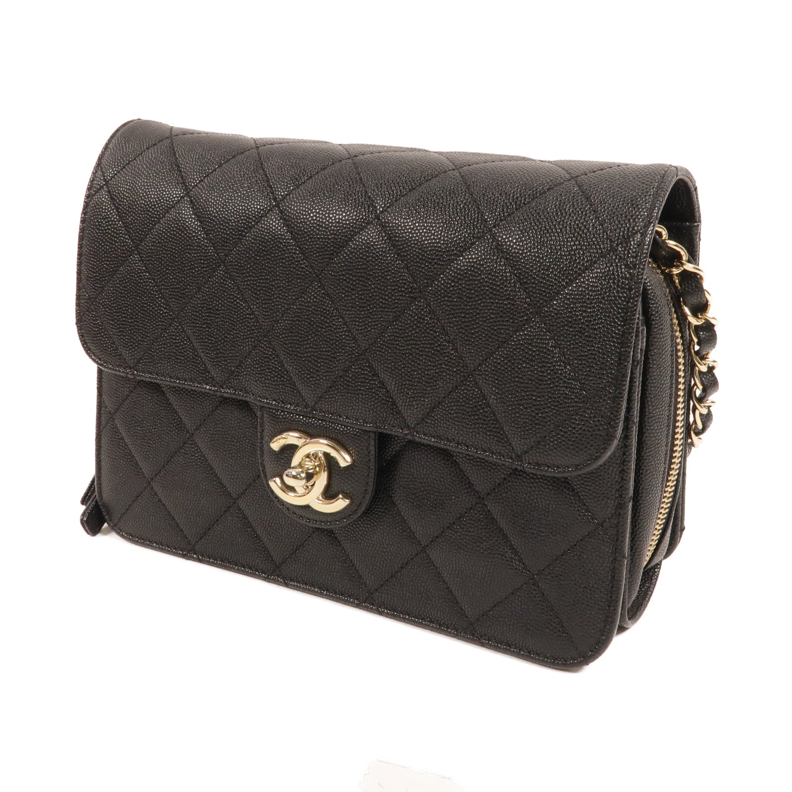 CHANEL 牛皮皮革Like a Wallet肩背袋