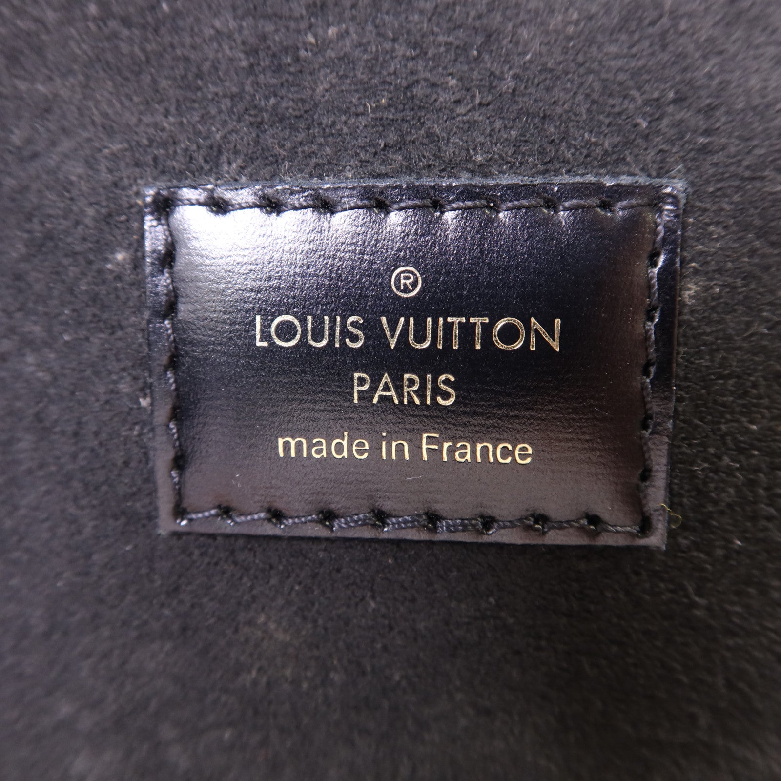 LOUIS VUITTON Monogram Reverse Vanity PM金扣手挽肩背兩用袋棕色