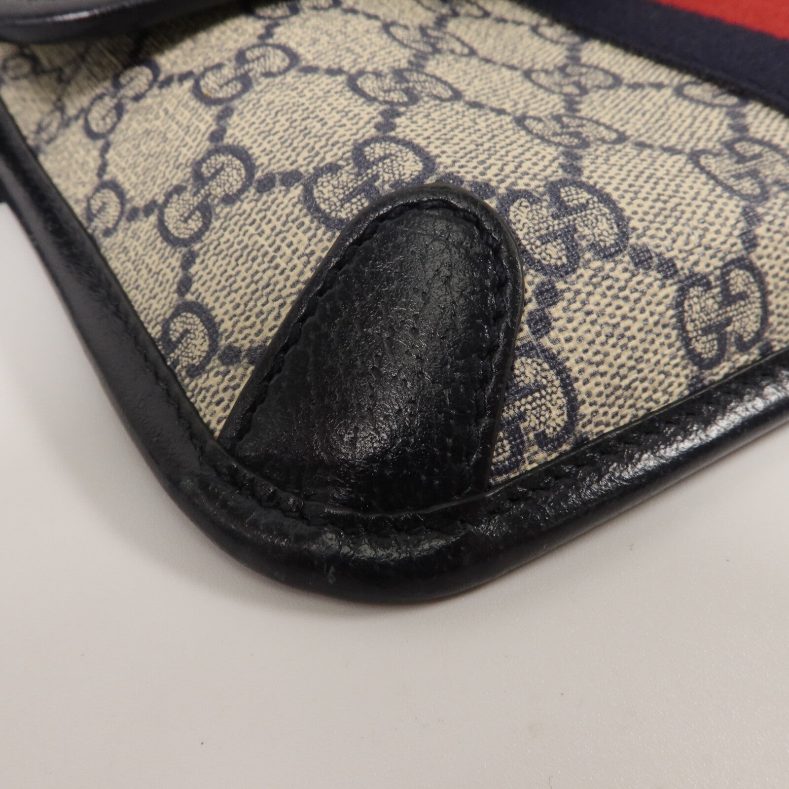 GUCCI 塗層帆布GG Supreme Ophidia Belt腰包