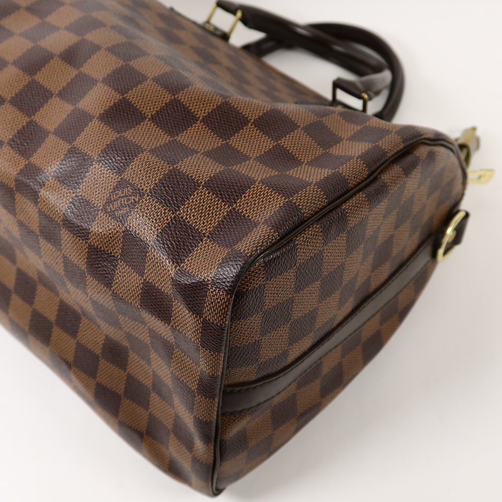 LOUIS VUITTON Damier Speedy Bandouliere 30手挽肩背兩用袋