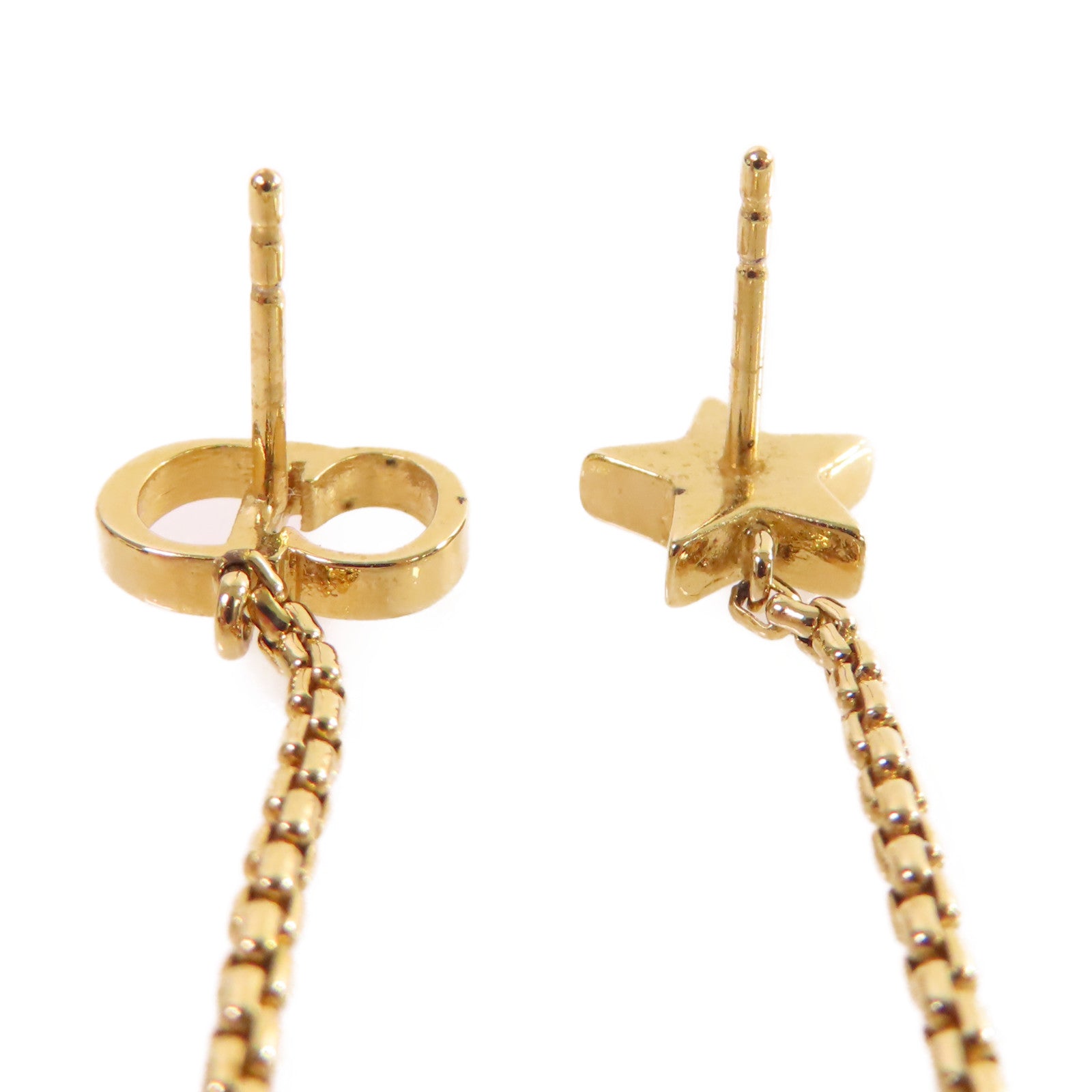 Dior 金屬CD Earrings耳環金色