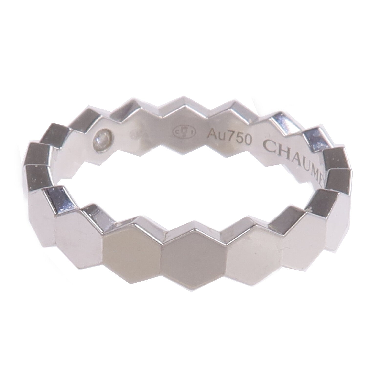 Chaumet 18K白金Bee De Chaumet 1 Diamond Ring鑽石戒指