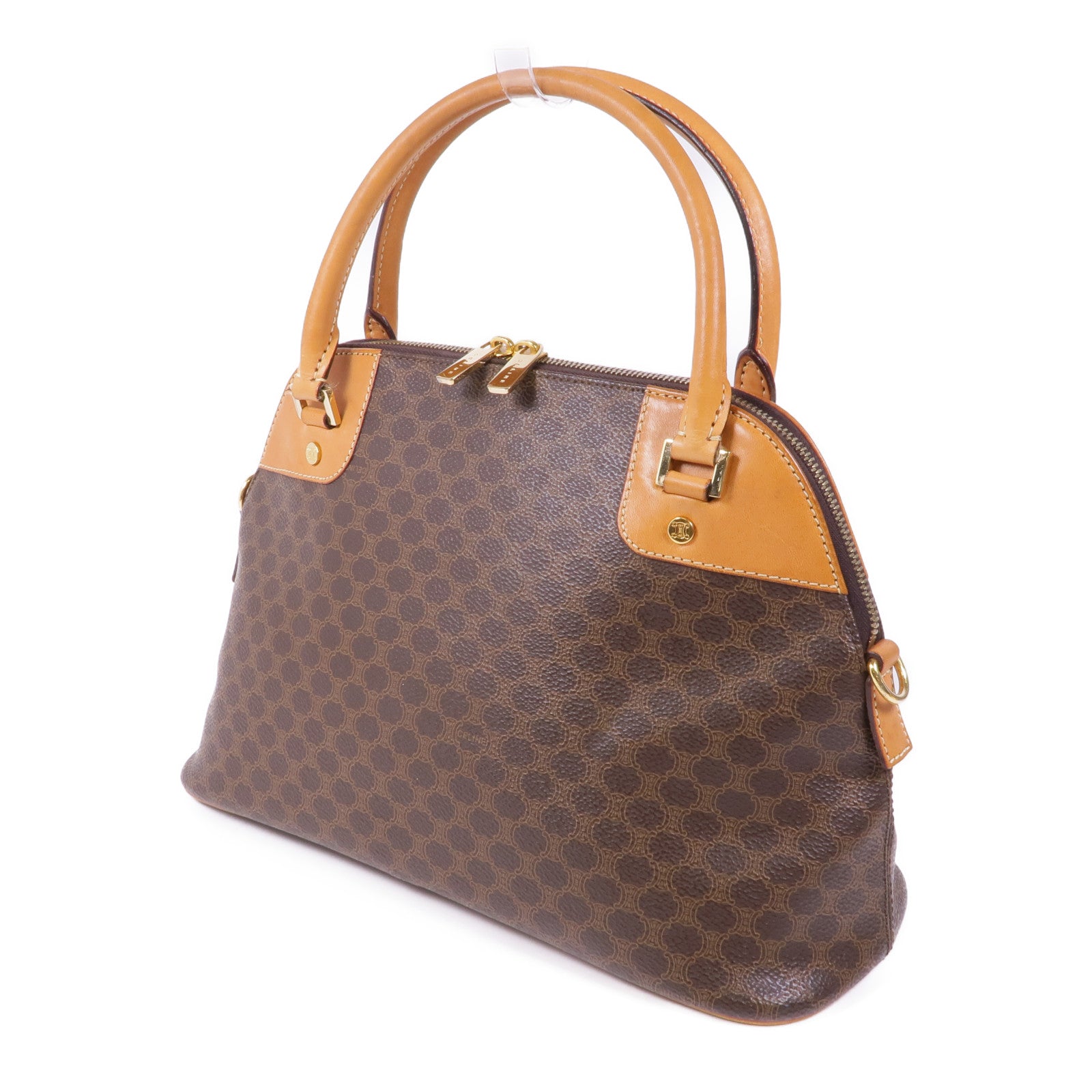 CELINE 帆布Hand Bag金扣手挽袋