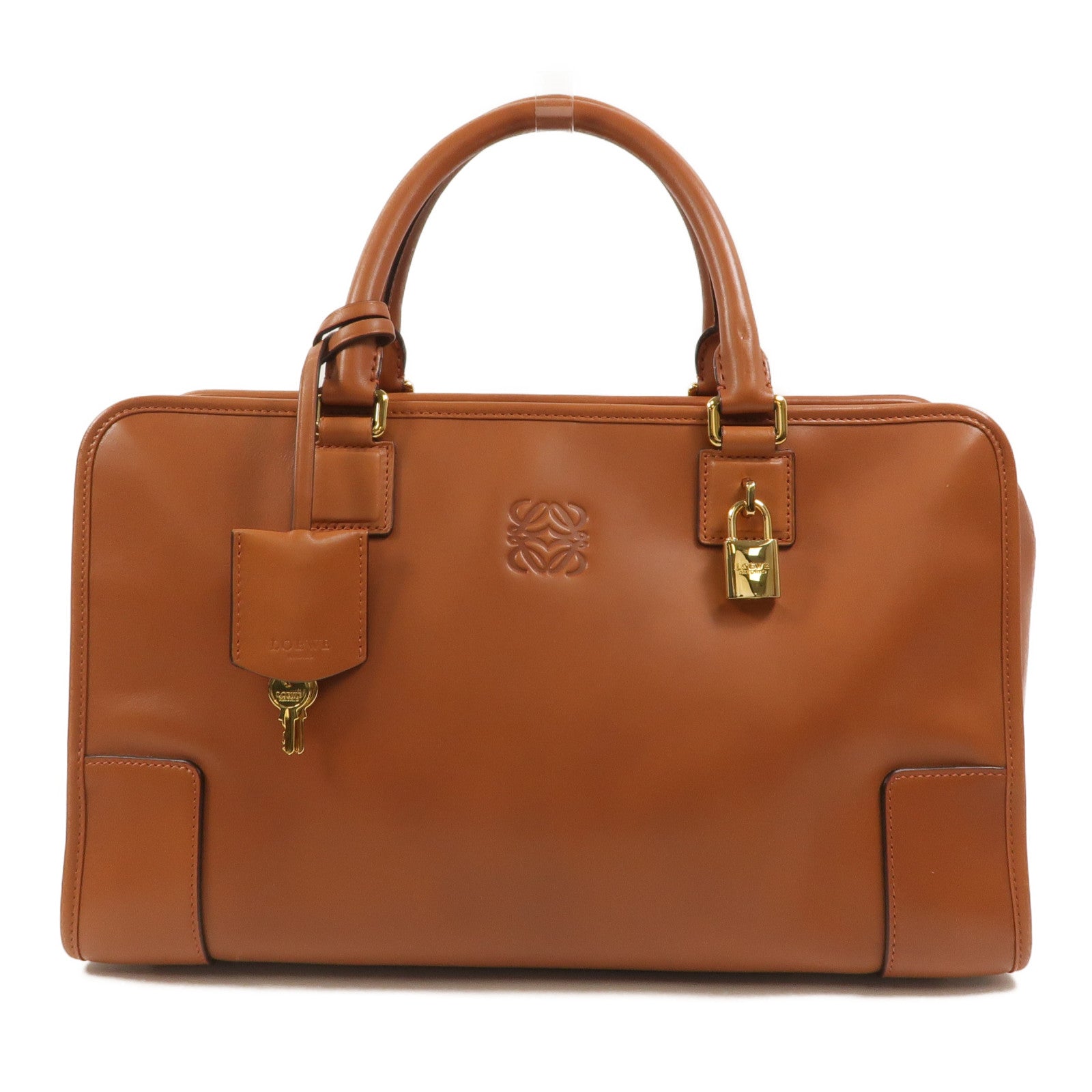 LOEWE 牛皮皮革Amazona 36手挽袋