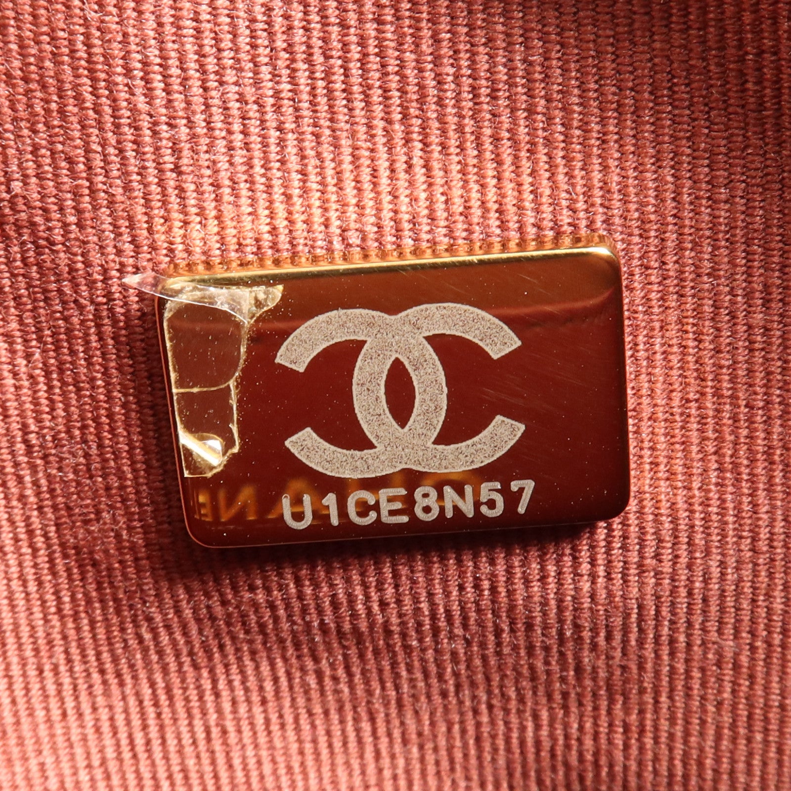 CHANEL 牛皮皮革Hobo金扣鏈帶肩背袋