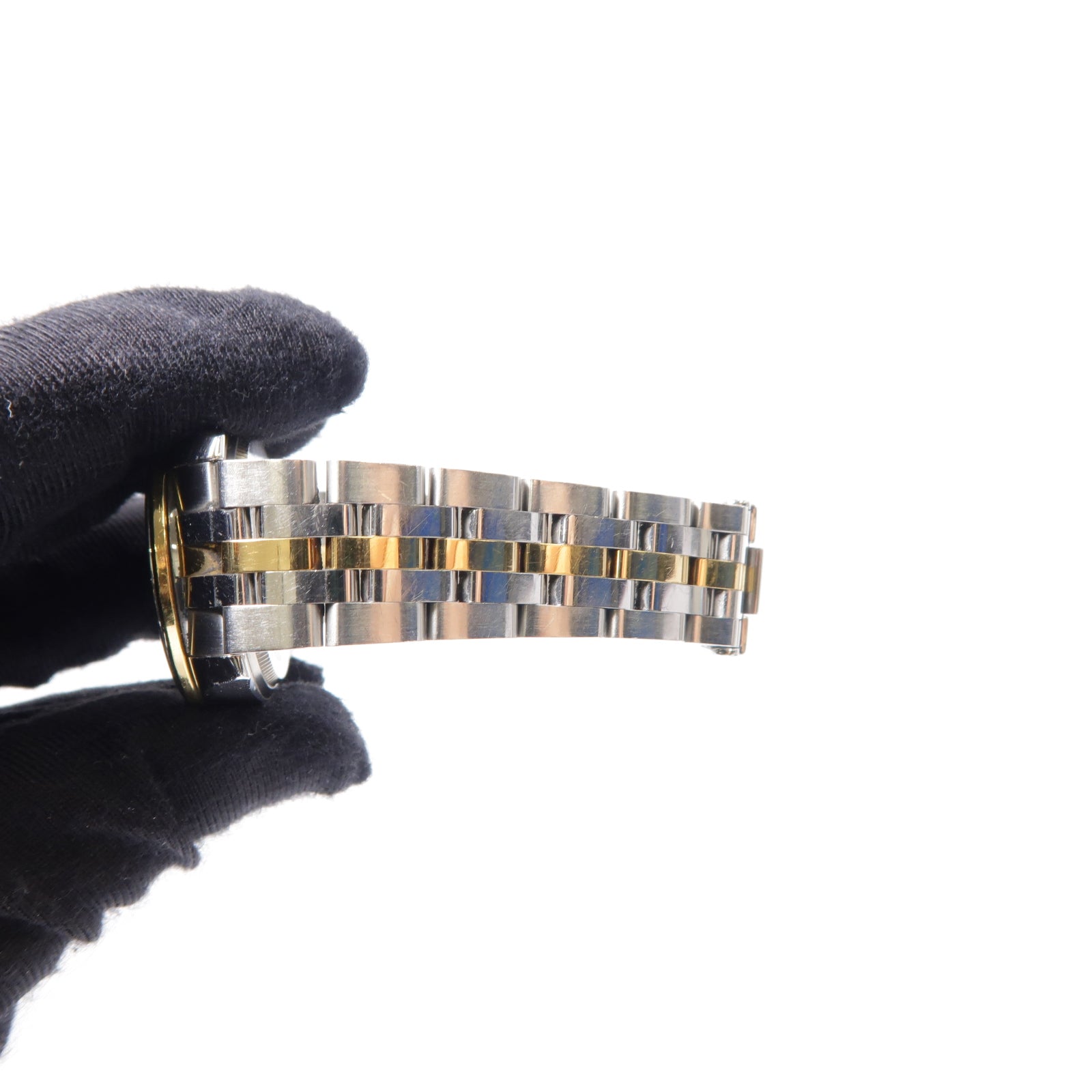 TUDOR Glamour Date18K黃金/不鏽鋼手錶自動機芯金色