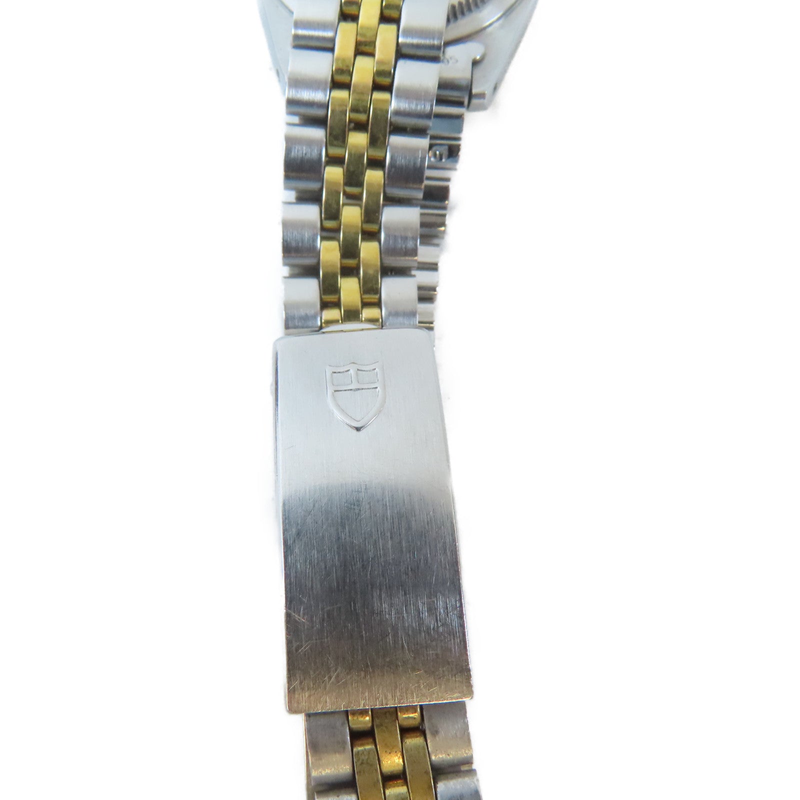 TUDOR Princess Oysterdate18K黃金/不鏽鋼手錶自動機芯白色#17cm