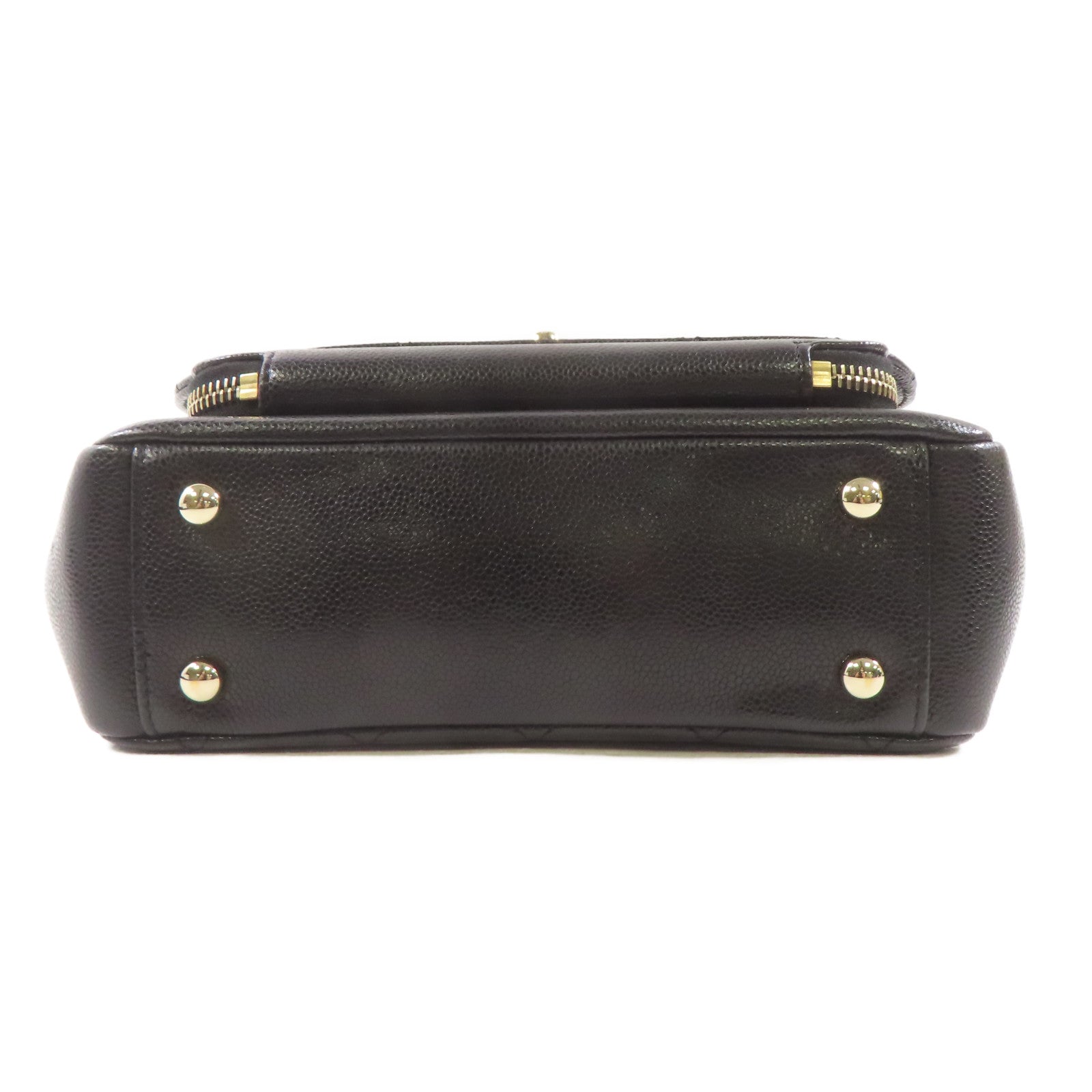 CHANEL 牛皮皮革2 Way Shoulder Bag手挽肩背兩用袋黑色