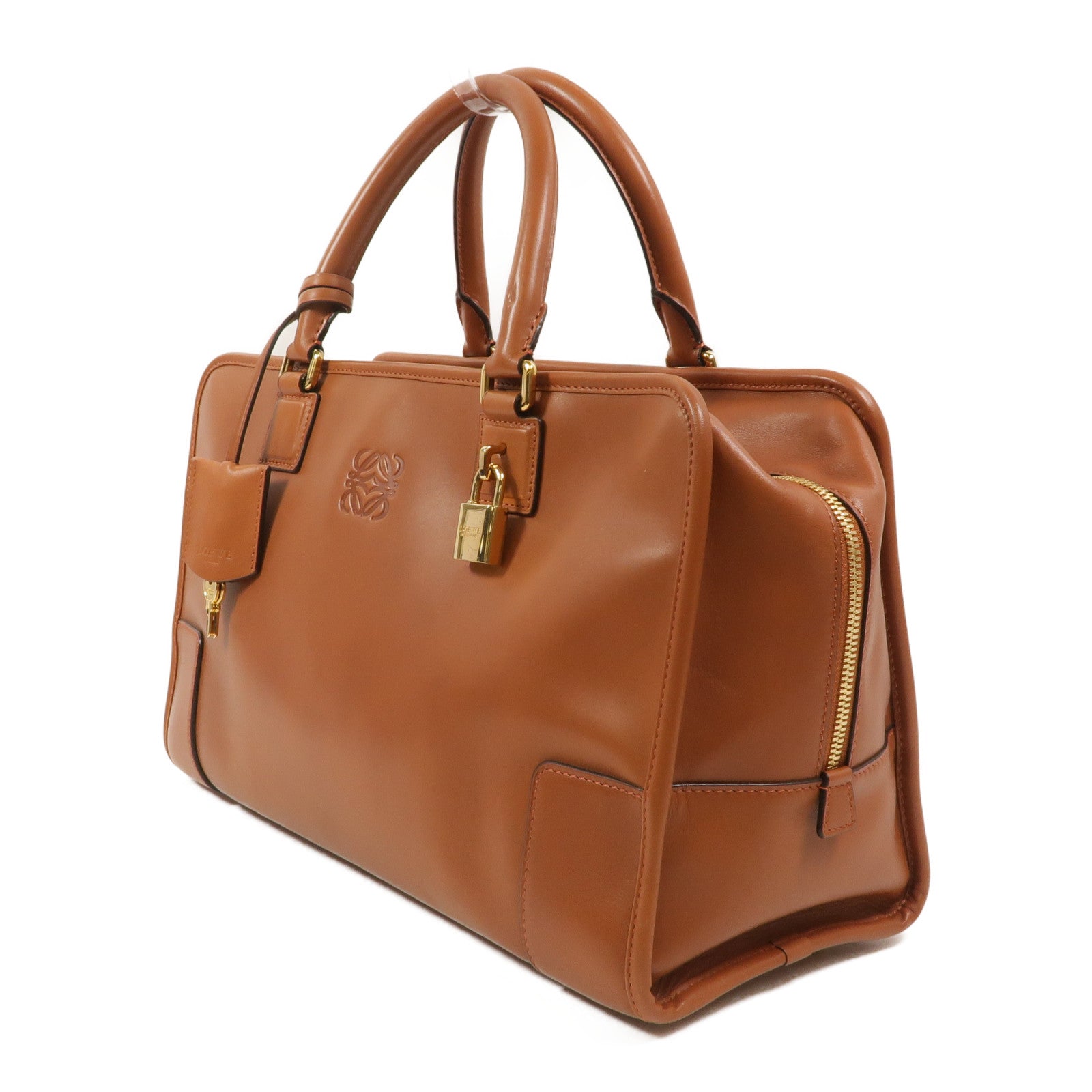 LOEWE 牛皮皮革Amazona 36手挽袋