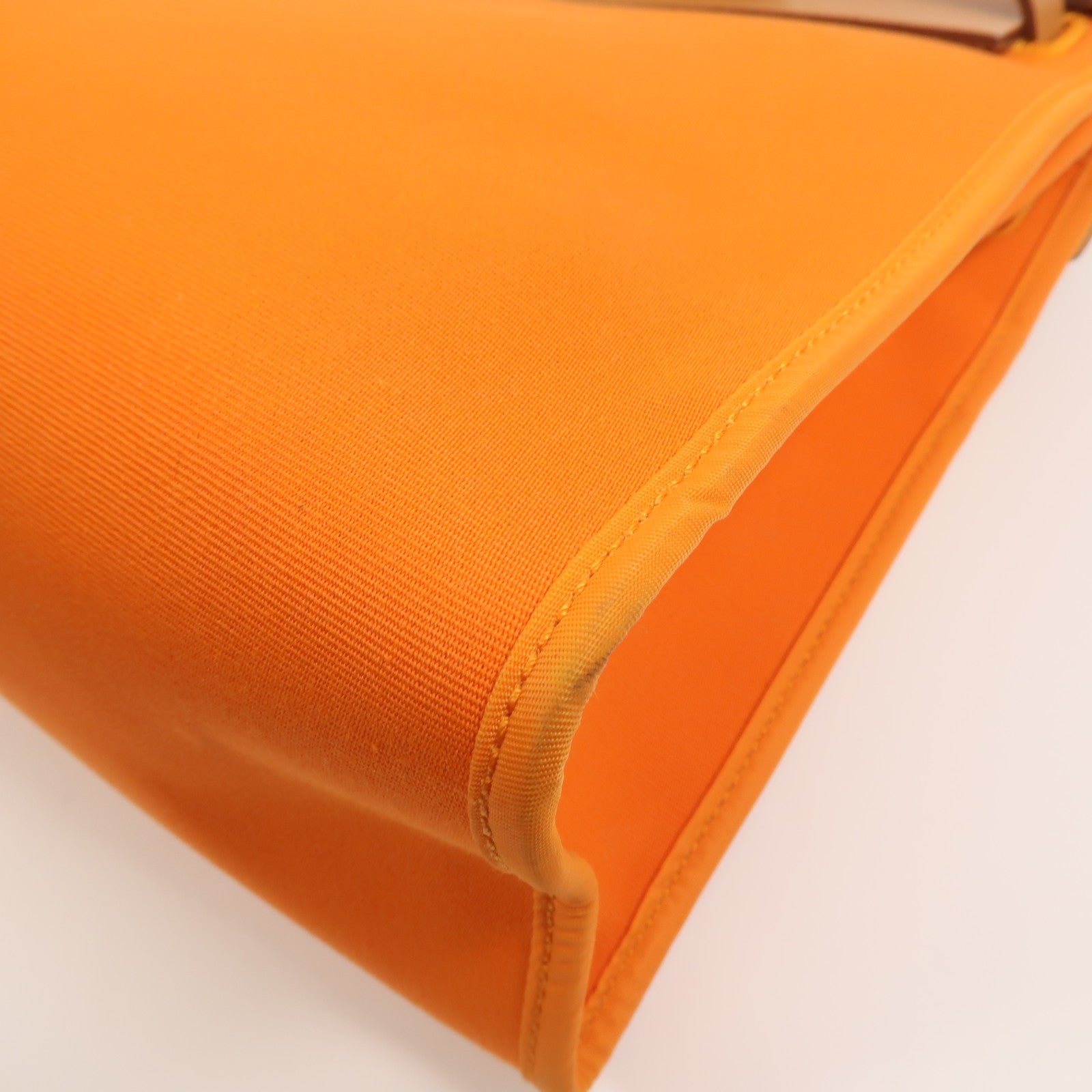 HERMES 帆布Herbag PM手挽肩背兩用袋Orange