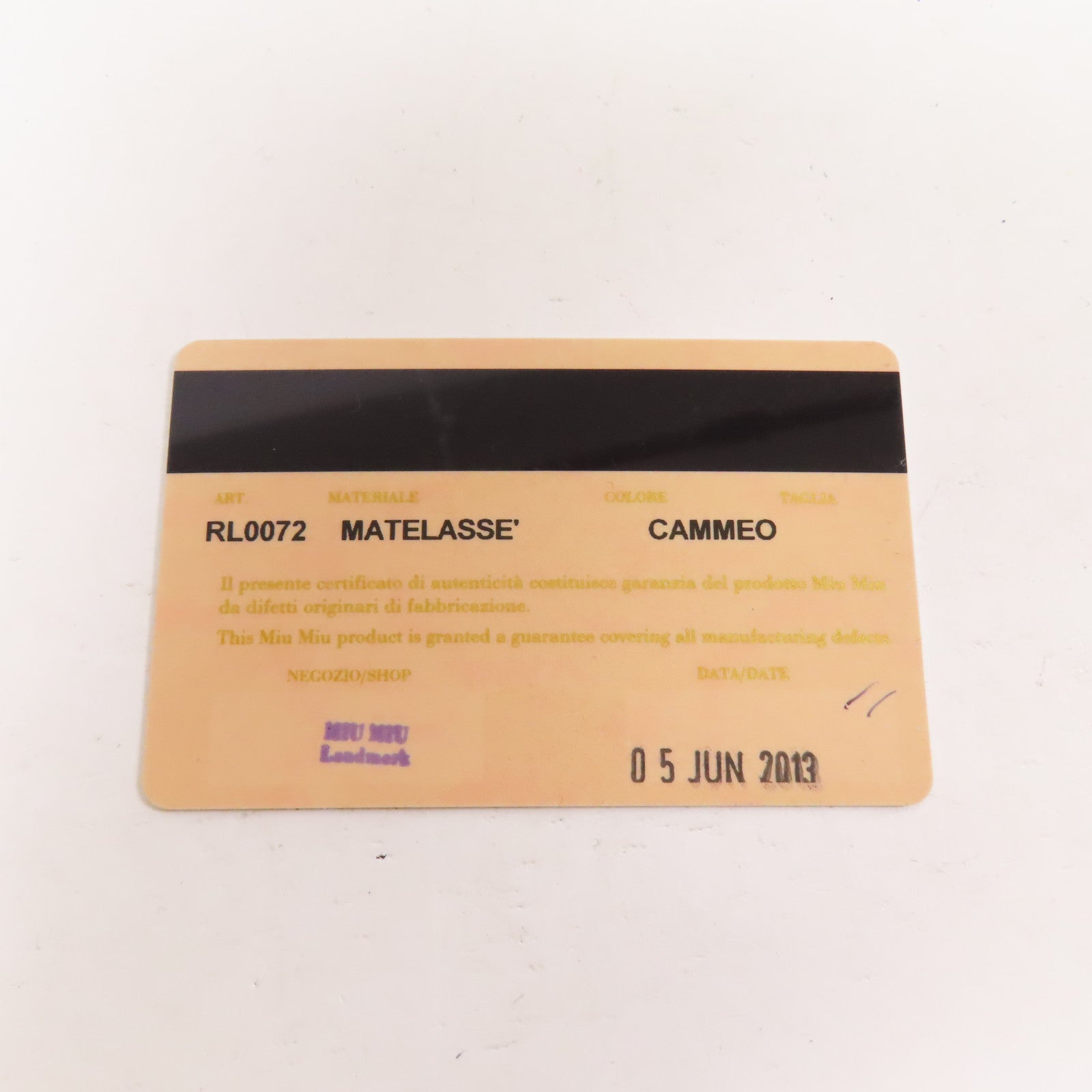 Miu Miu 【激減優惠】羊皮皮革Handbag金扣手挽袋