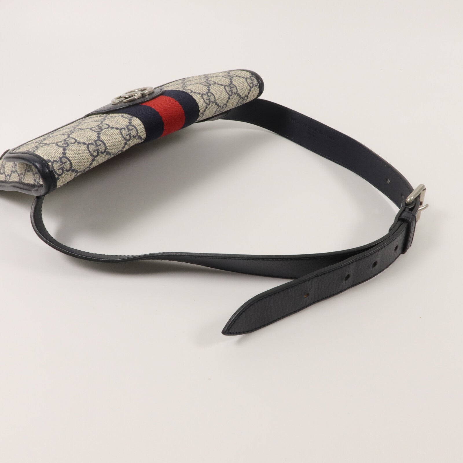 GUCCI 塗層帆布GG Supreme Ophidia Belt腰包