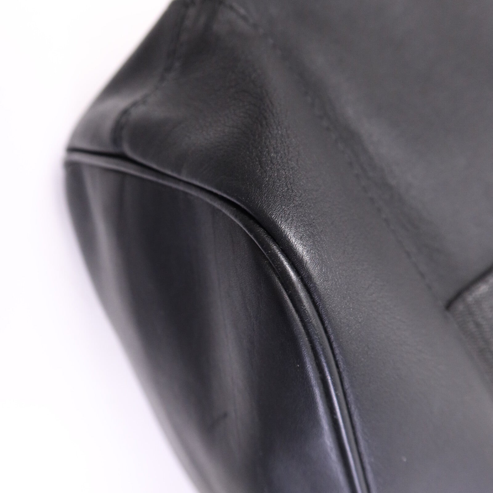 BALENCIAGA 牛皮皮革Tote Bag銀扣手挽袋