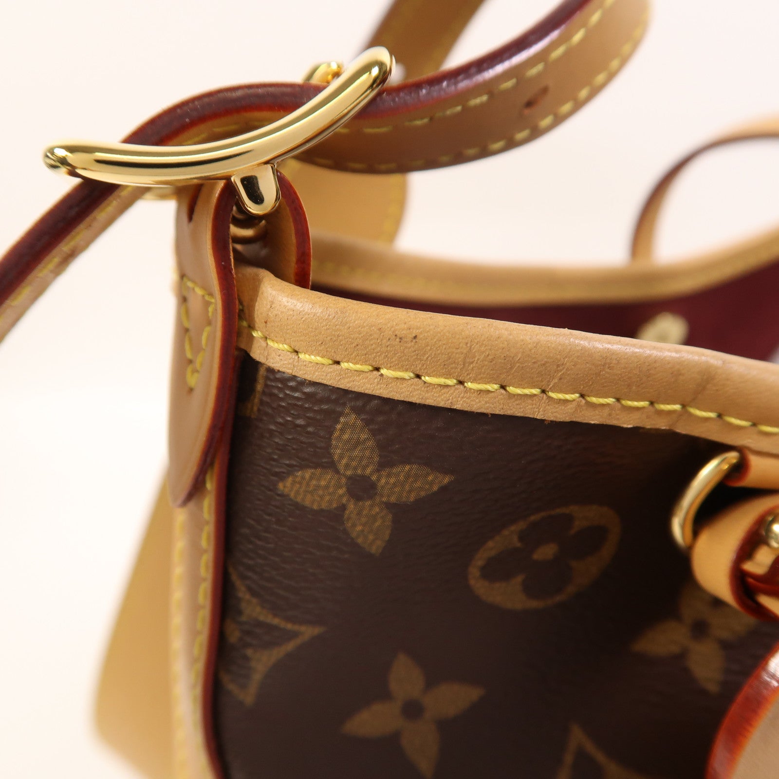 LOUIS VUITTON Monogram CarryAll PM金扣肩背袋