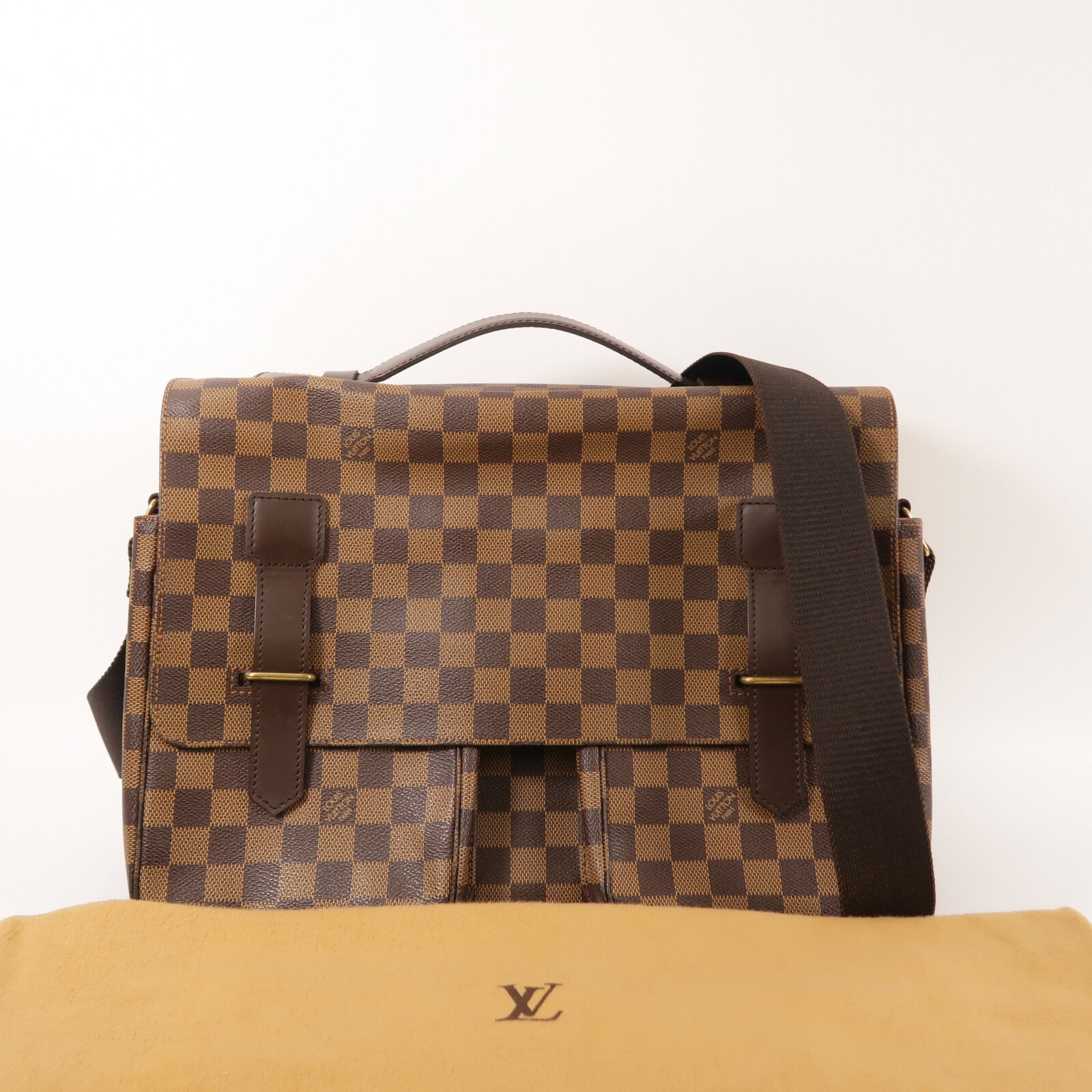 LOUIS VUITTON Damier Broadway肩背袋