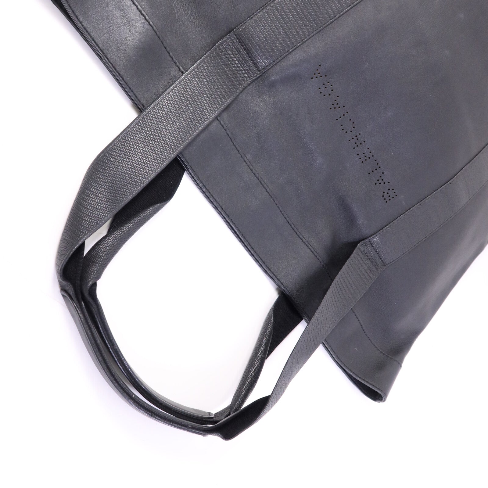 BALENCIAGA 牛皮皮革Tote Bag銀扣手挽袋