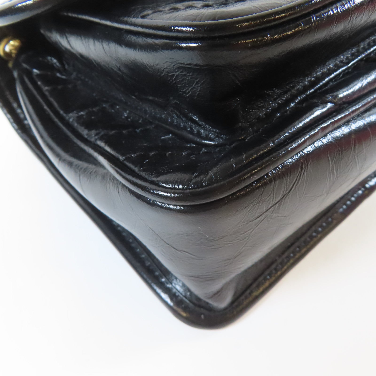 SAINT LAURENT 牛皮皮革Niki Baby金扣鏈帶肩背袋黑色