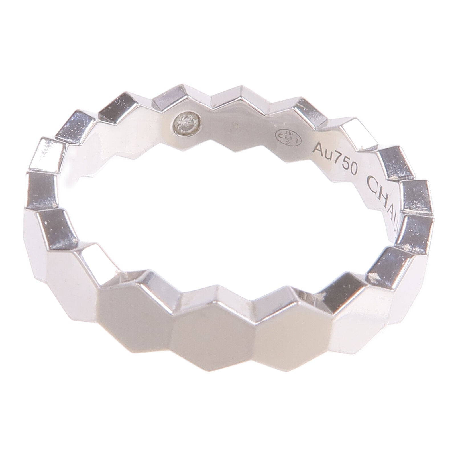 Chaumet 18K白金Bee De Chaumet 1 Diamond Ring鑽石戒指