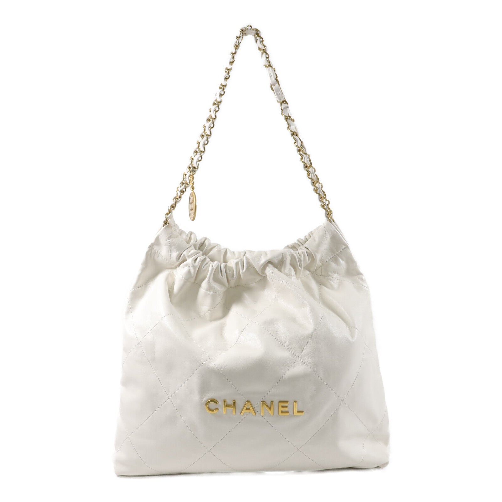 CHANEL 牛皮皮革Chanel 22 Small鏈帶肩背袋