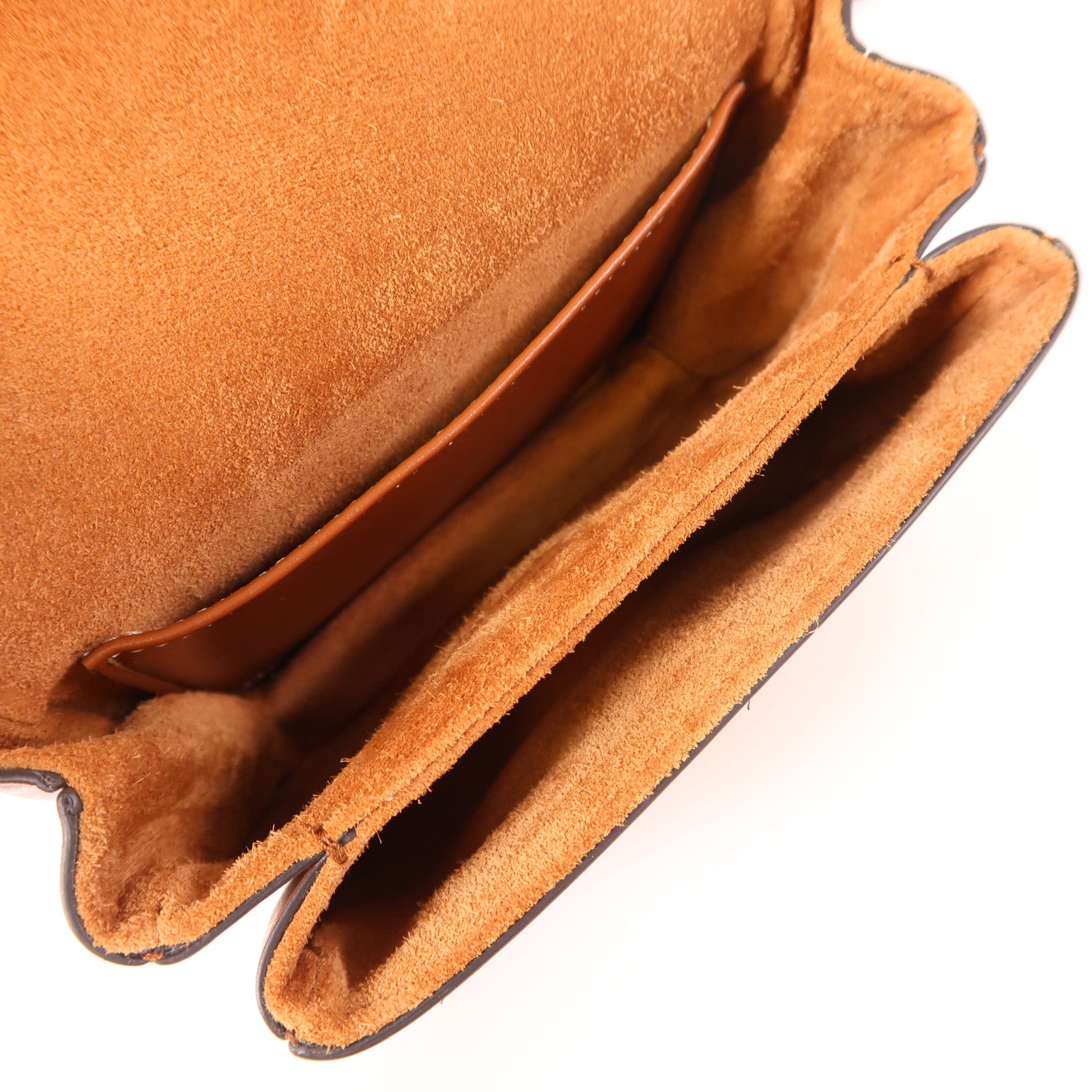 CELINE 牛皮皮革Mini Tabou金扣手挽肩背兩用袋