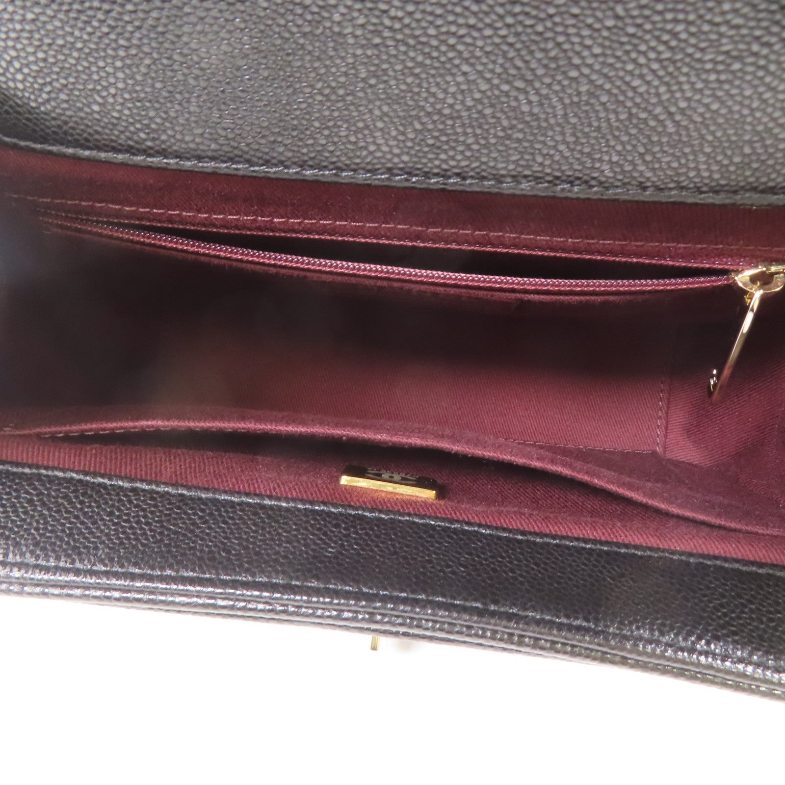 CHANEL 牛皮皮革2 Way Shoulder Bag手挽肩背兩用袋黑色