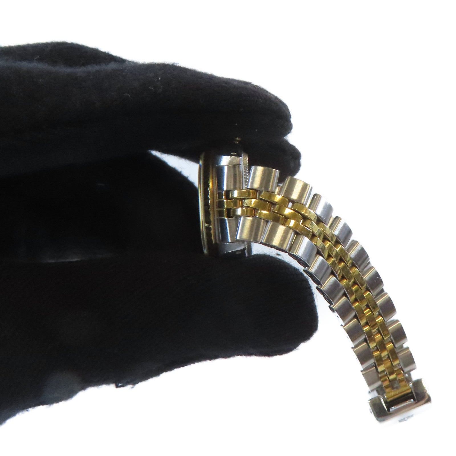 TUDOR Princess Oysterdate18K黃金/不鏽鋼手錶自動機芯白色#17cm