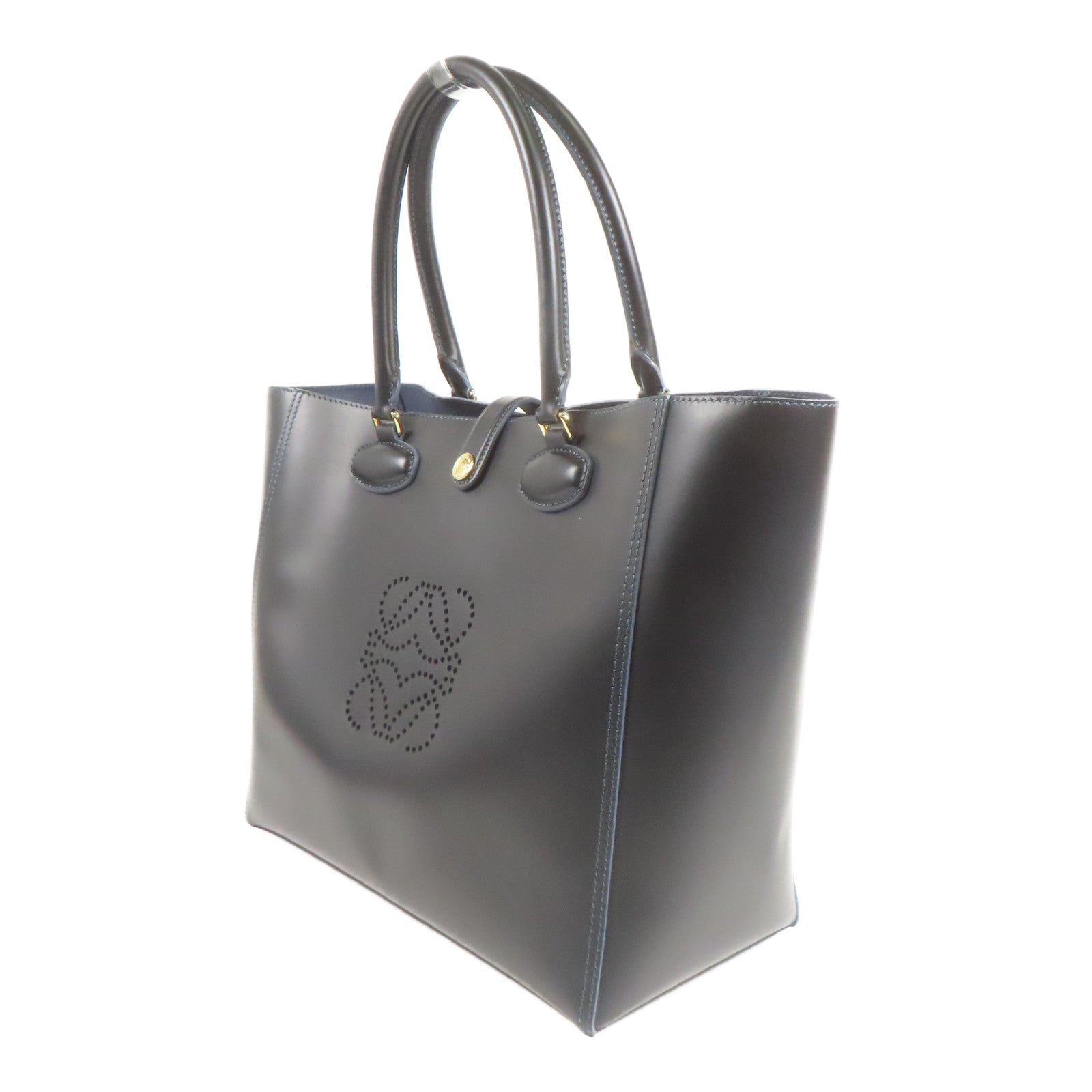 LOEWE 牛皮皮革Shoulder Bag金扣肩背袋