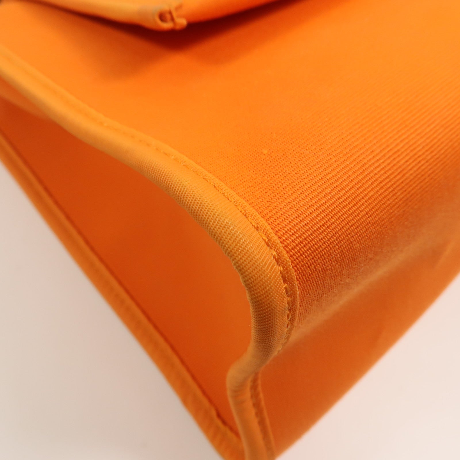 HERMES 帆布Herbag PM手挽肩背兩用袋Orange