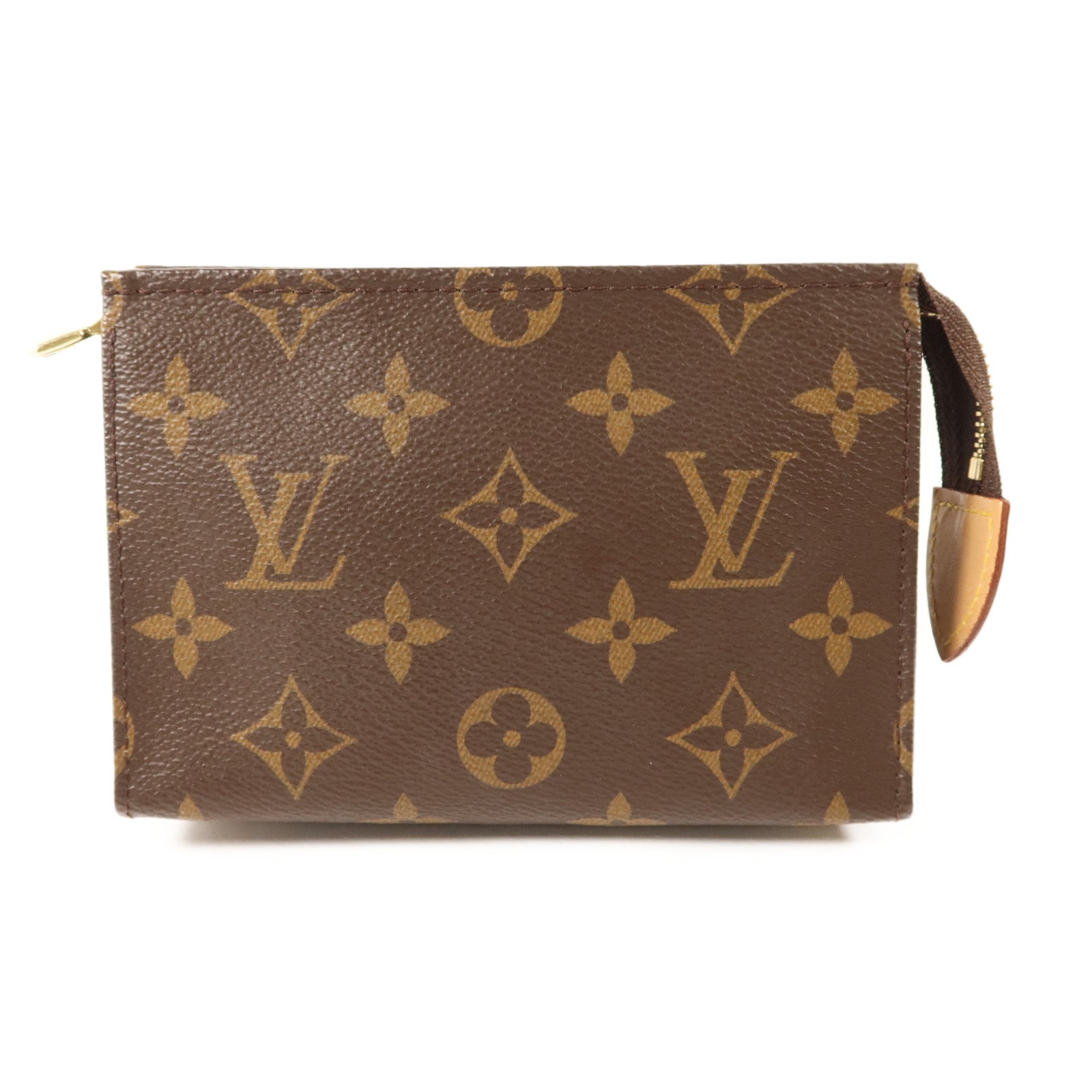 LOUIS VUITTON Monogram Poche Toilette 15金扣手拿包