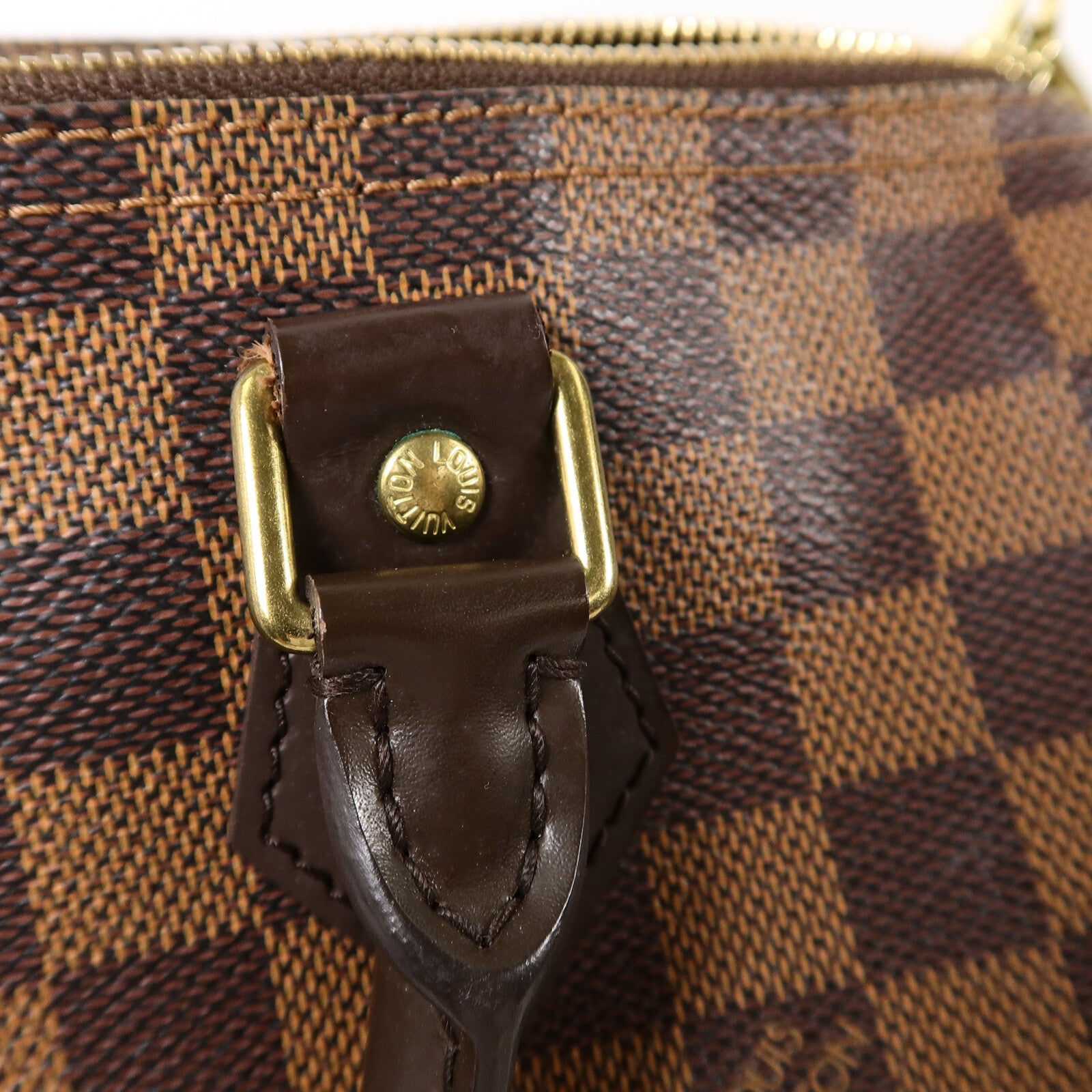 LOUIS VUITTON Damier Speedy Bandouliere 30手挽肩背兩用袋