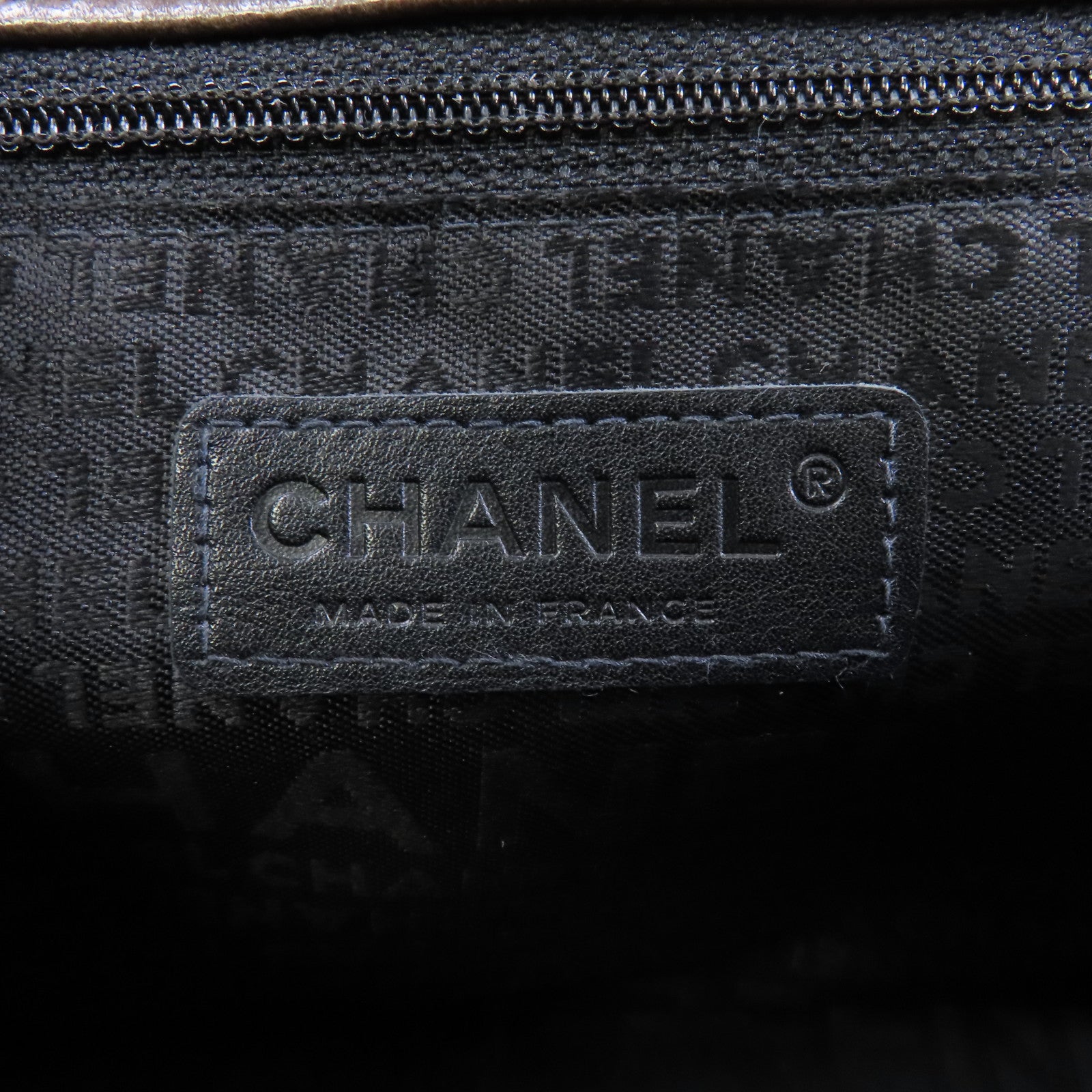 CHANEL 牛皮皮革Shoulder Bag銀扣肩背袋啡色