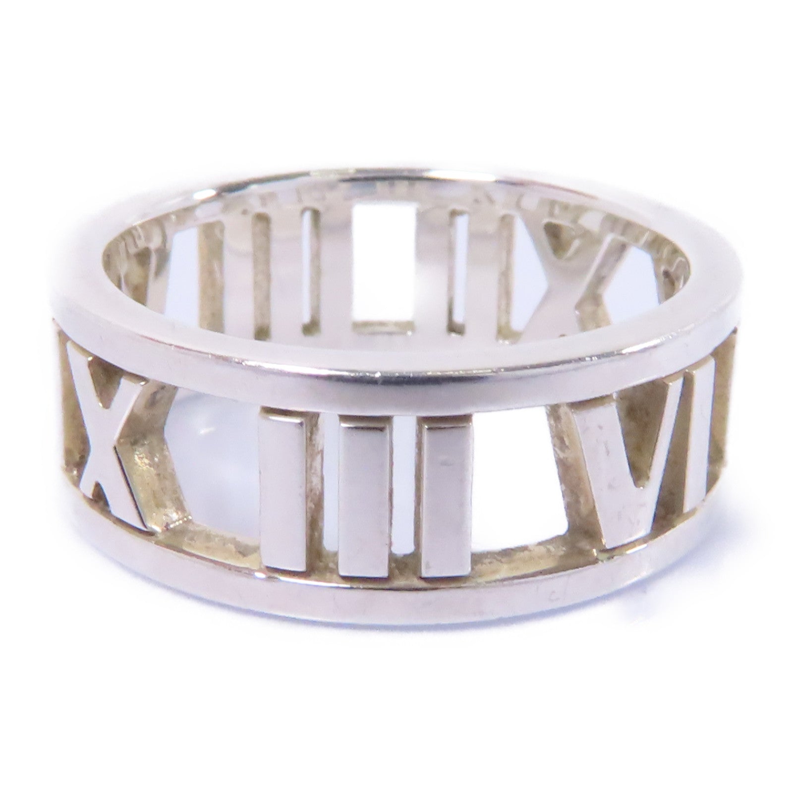 TIFFANY＆CO 925純銀Atlas Ring戒指US#5