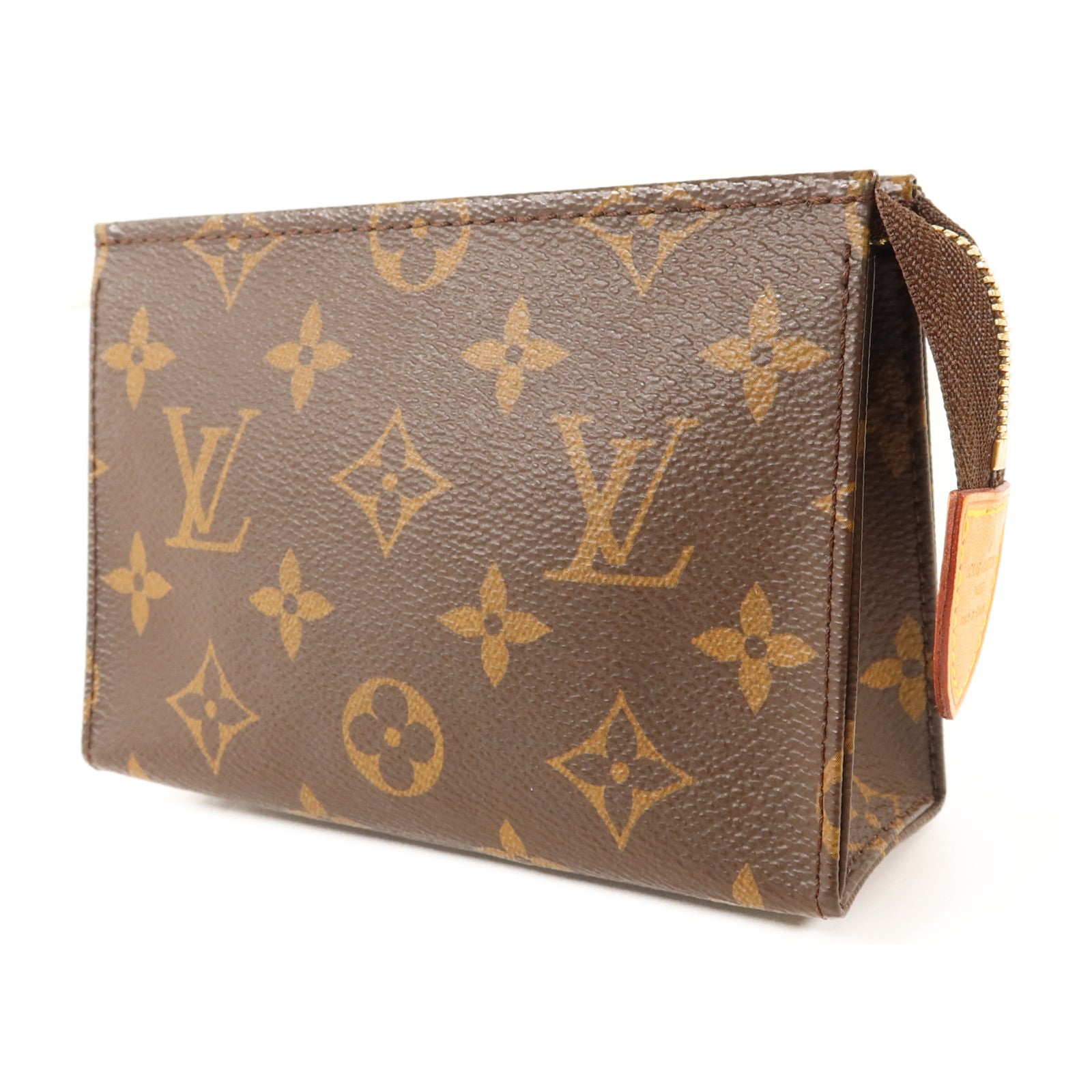 LOUIS VUITTON Monogram Poche Toilette 15金扣手拿包