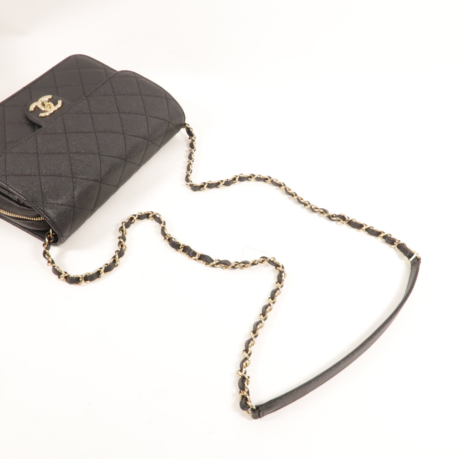 CHANEL 牛皮皮革Like a Wallet肩背袋