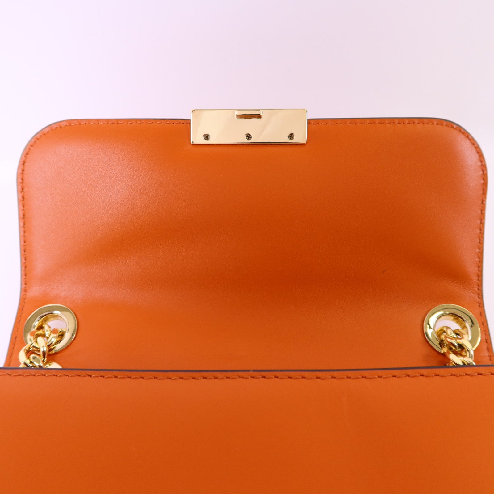 Michael Kors 牛皮皮革Chain Shoulder Bag金扣鏈帶肩背袋
