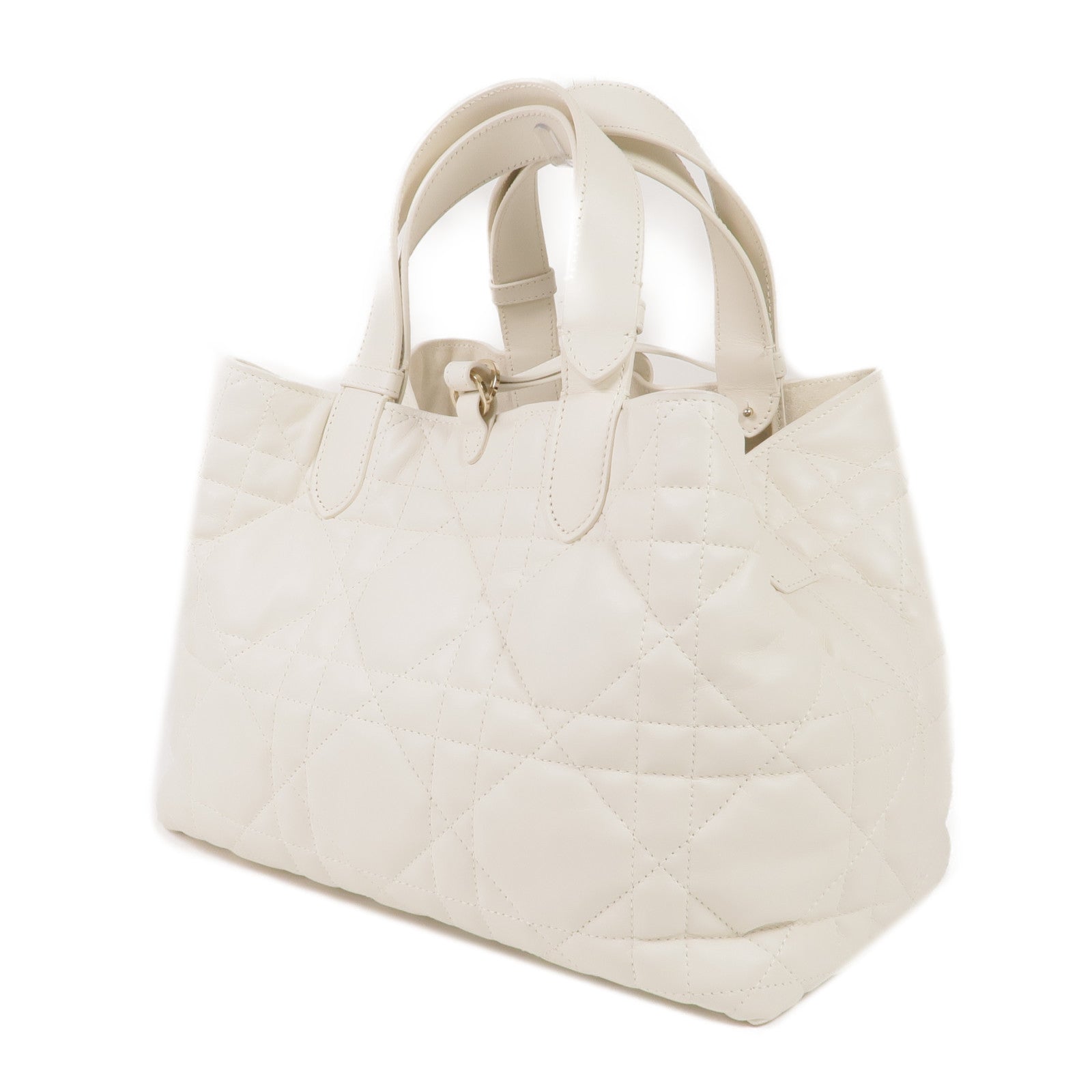 Dior 羊皮皮革Toujours金扣手挽袋