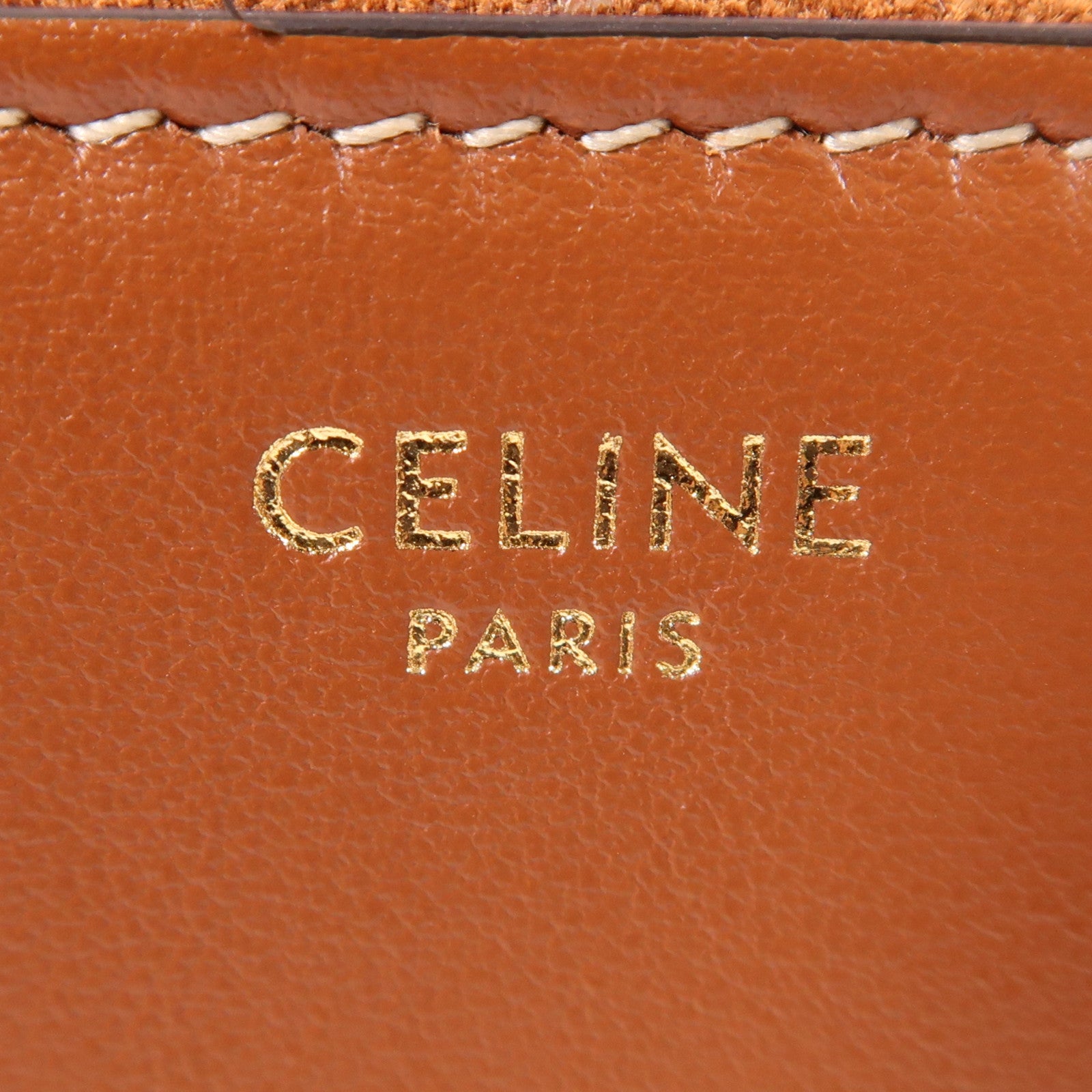CELINE 【激減優惠】牛皮皮革Mini Tabou金扣手挽肩背兩用袋