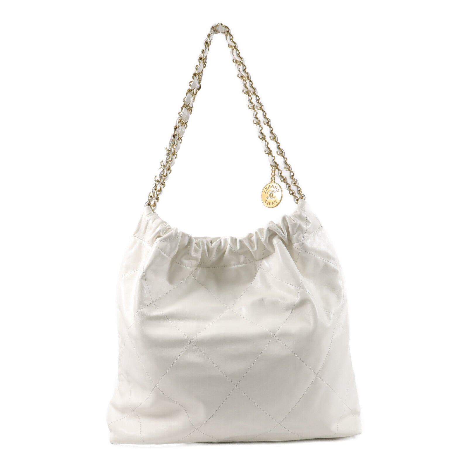 CHANEL 牛皮皮革Chanel 22 Small鏈帶肩背袋