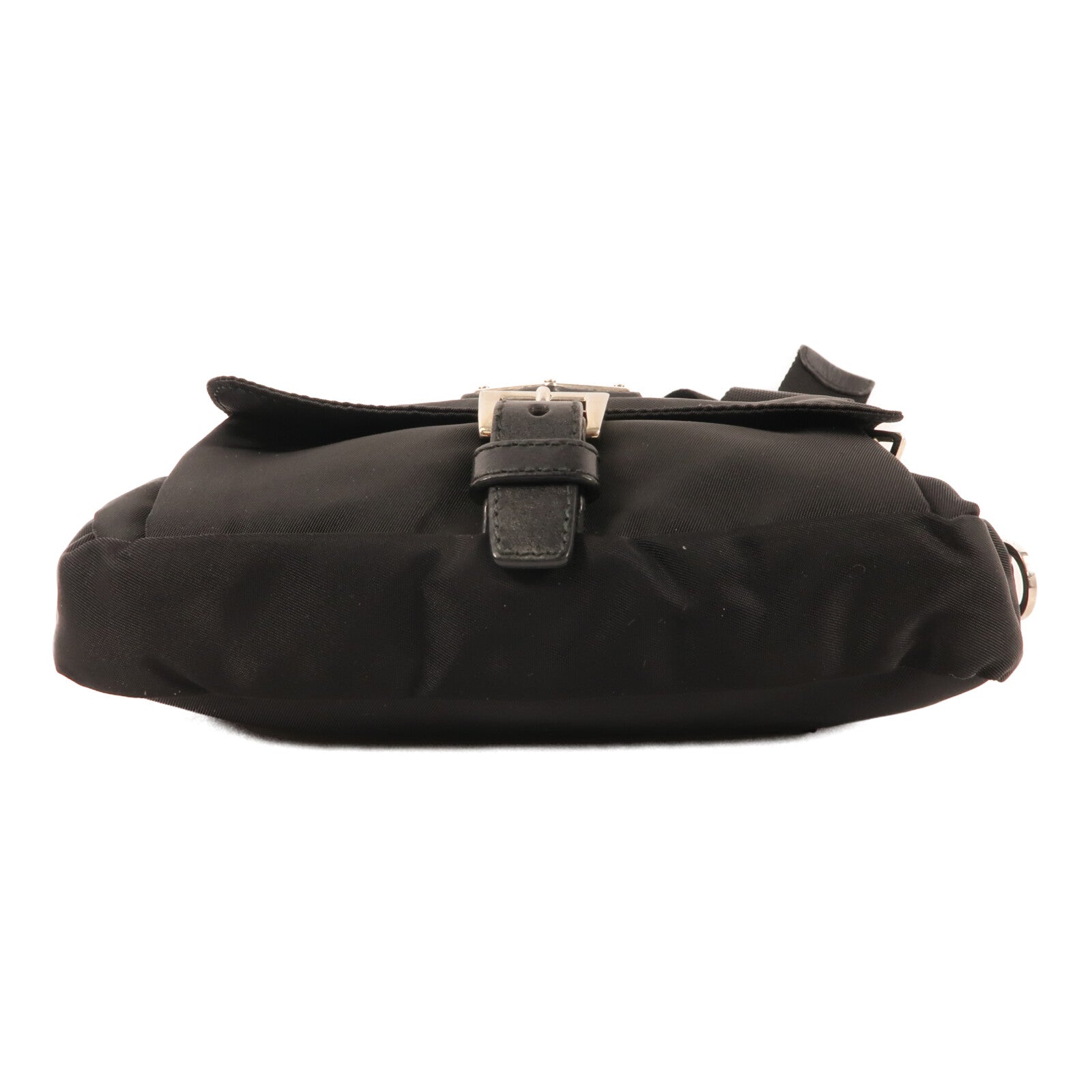 PRADA 尼龍Belt Bag銀扣腰包