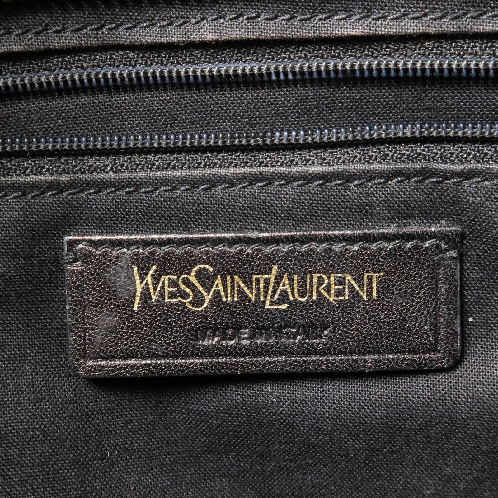YVES SAINT LAURENT 牛皮皮革Cabas Chyc手挽肩背兩用袋