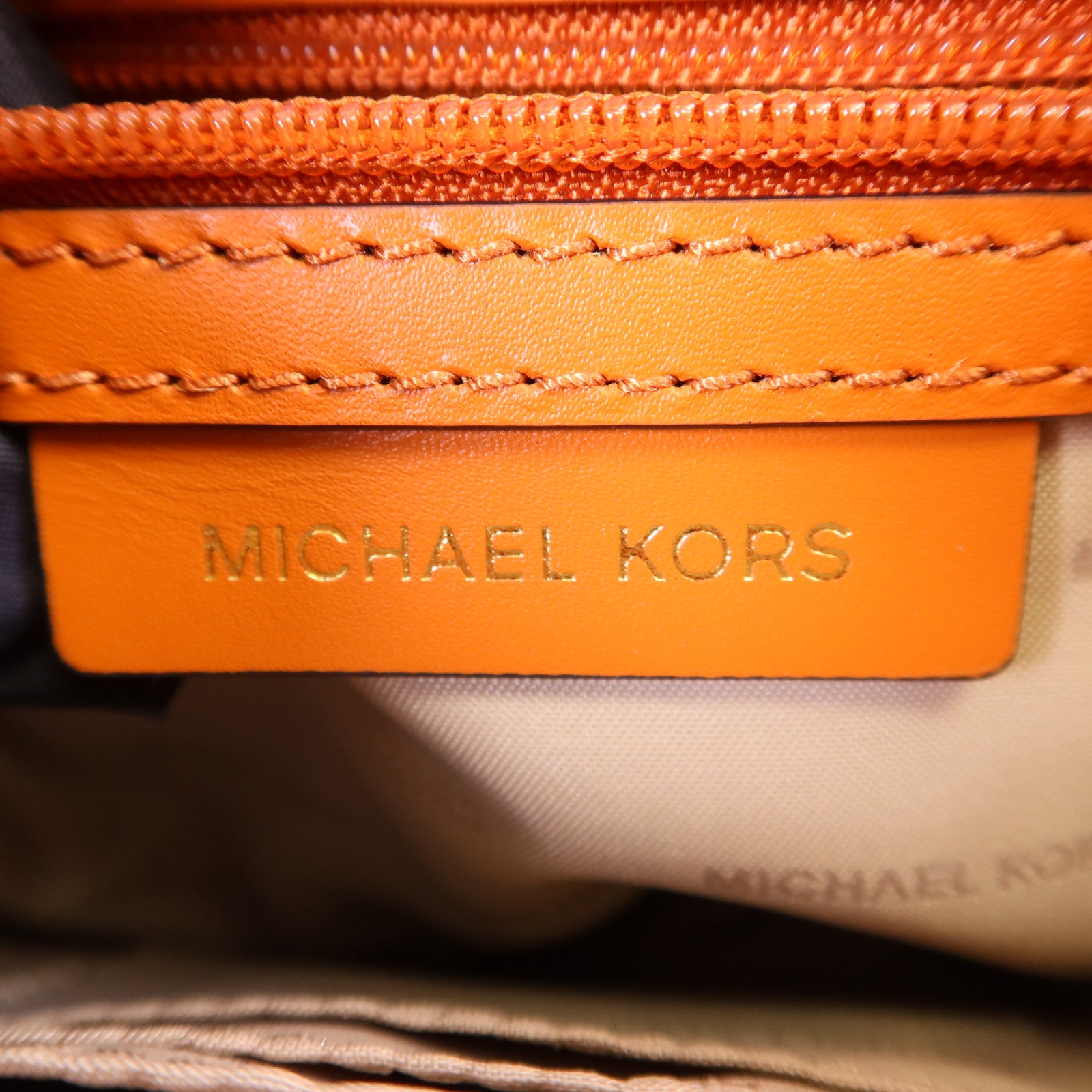Michael Kors 牛皮皮革Chain Shoulder Bag金扣鏈帶肩背袋