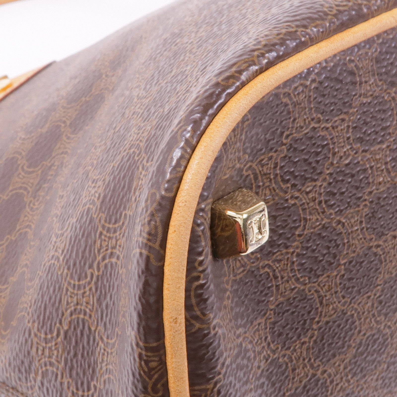 CELINE 帆布Hand Bag金扣手挽袋