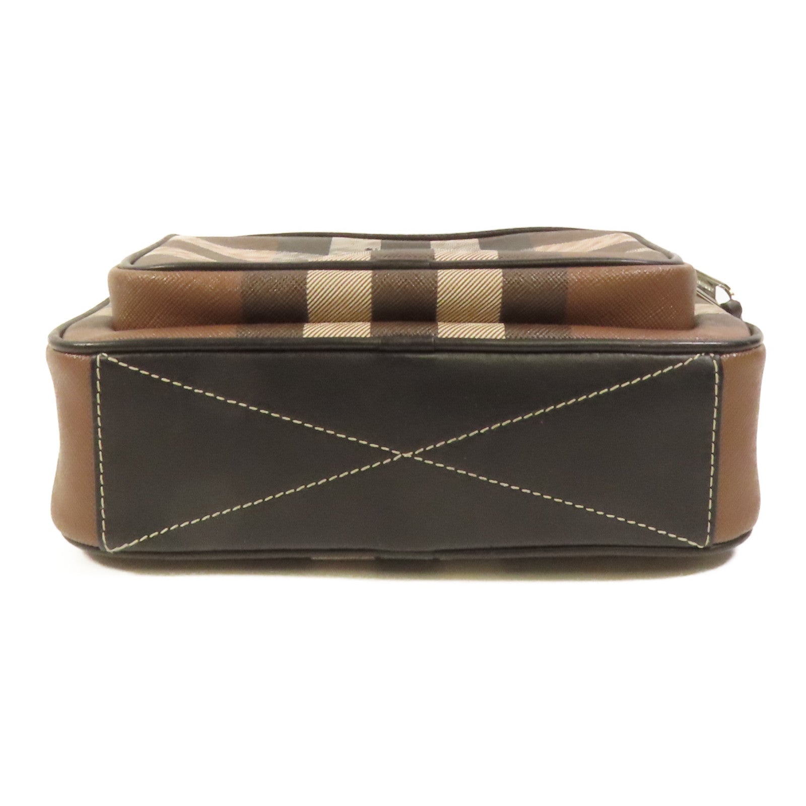 BURBERRY 塗層帆布Shoulder Bag肩背袋