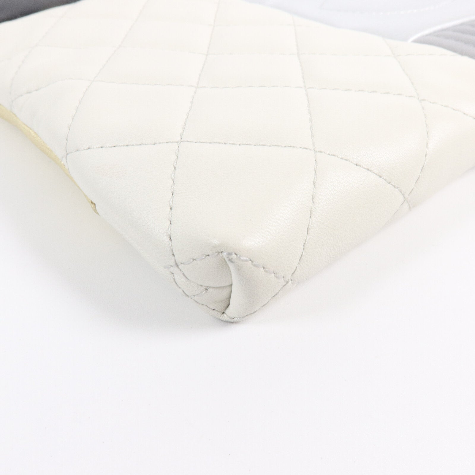 CHANEL 羊皮皮革Colorblock Patchwork O-case Clutch手拿包